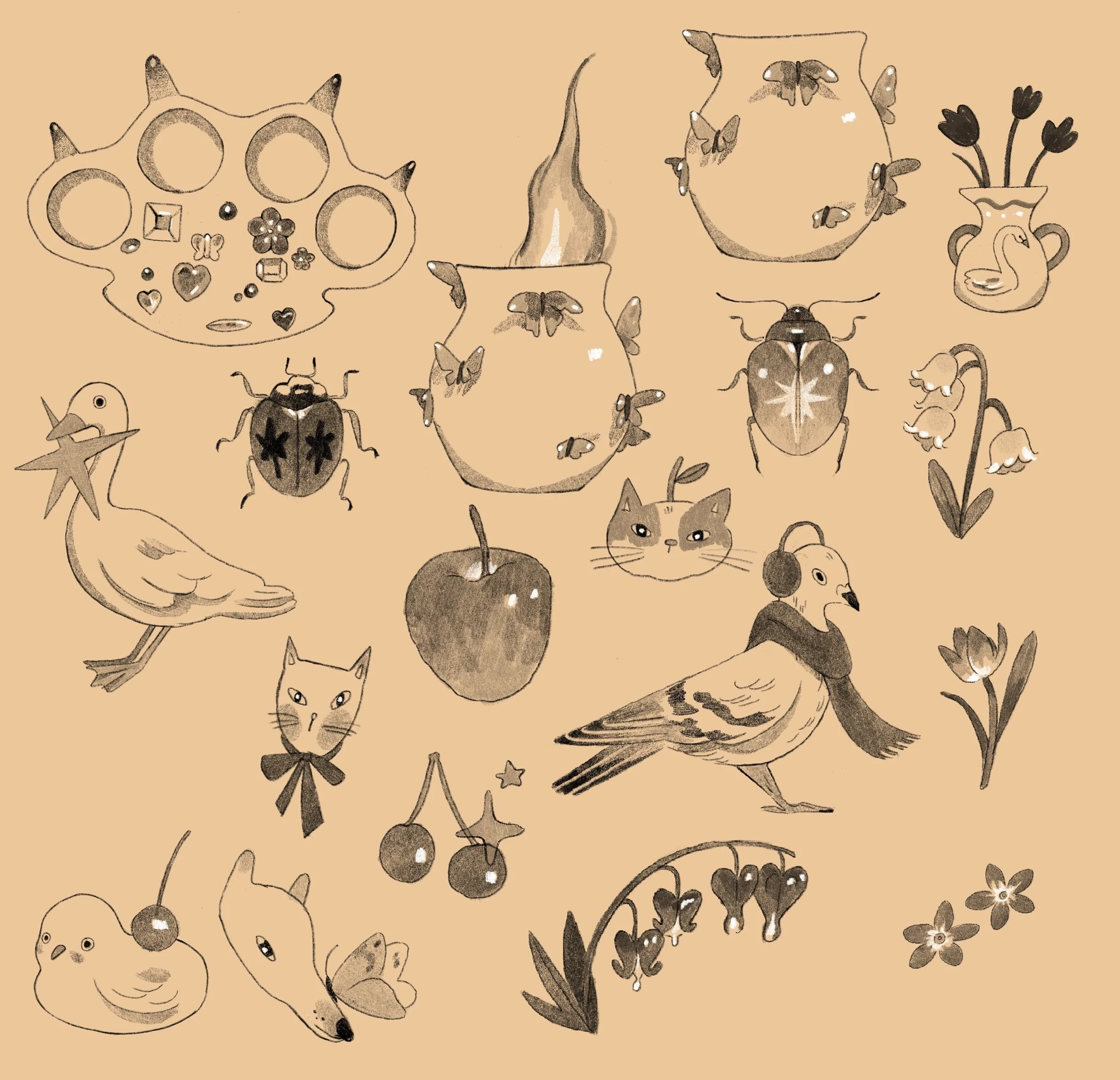 mostly good flashes bw.JPG