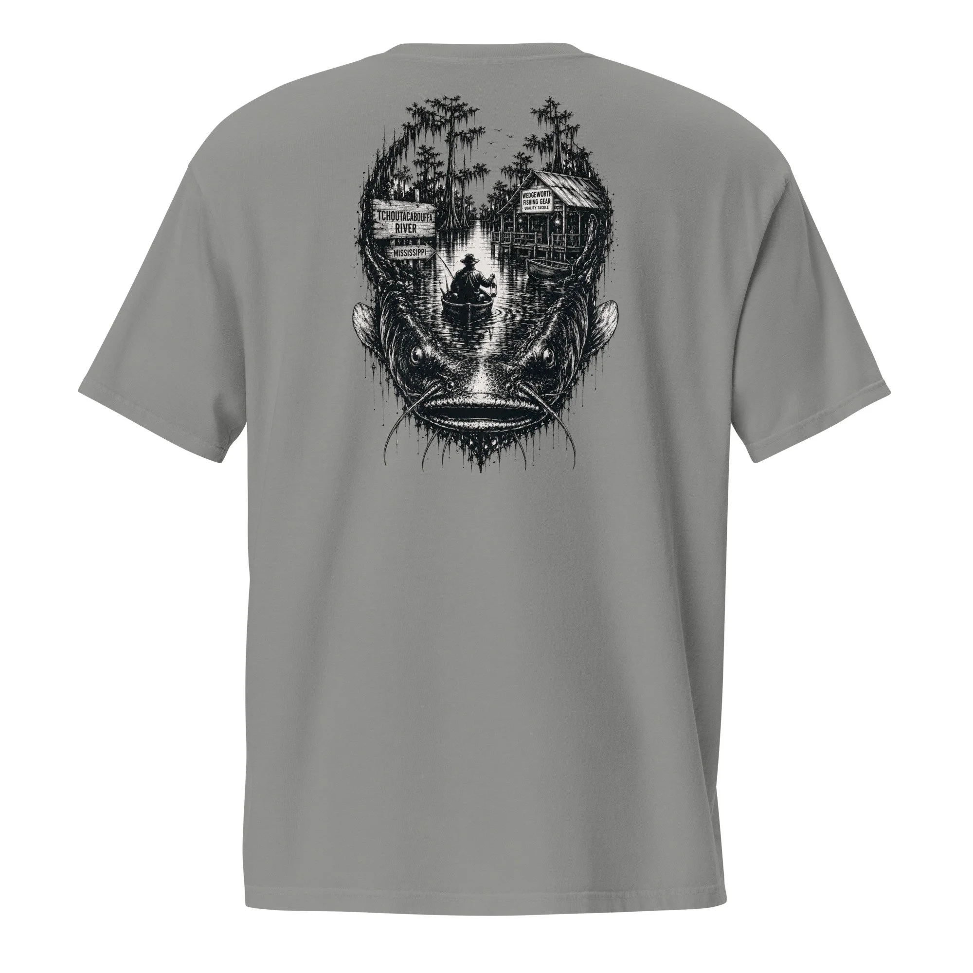 Cat Head River Shirt (With Front Pocket)