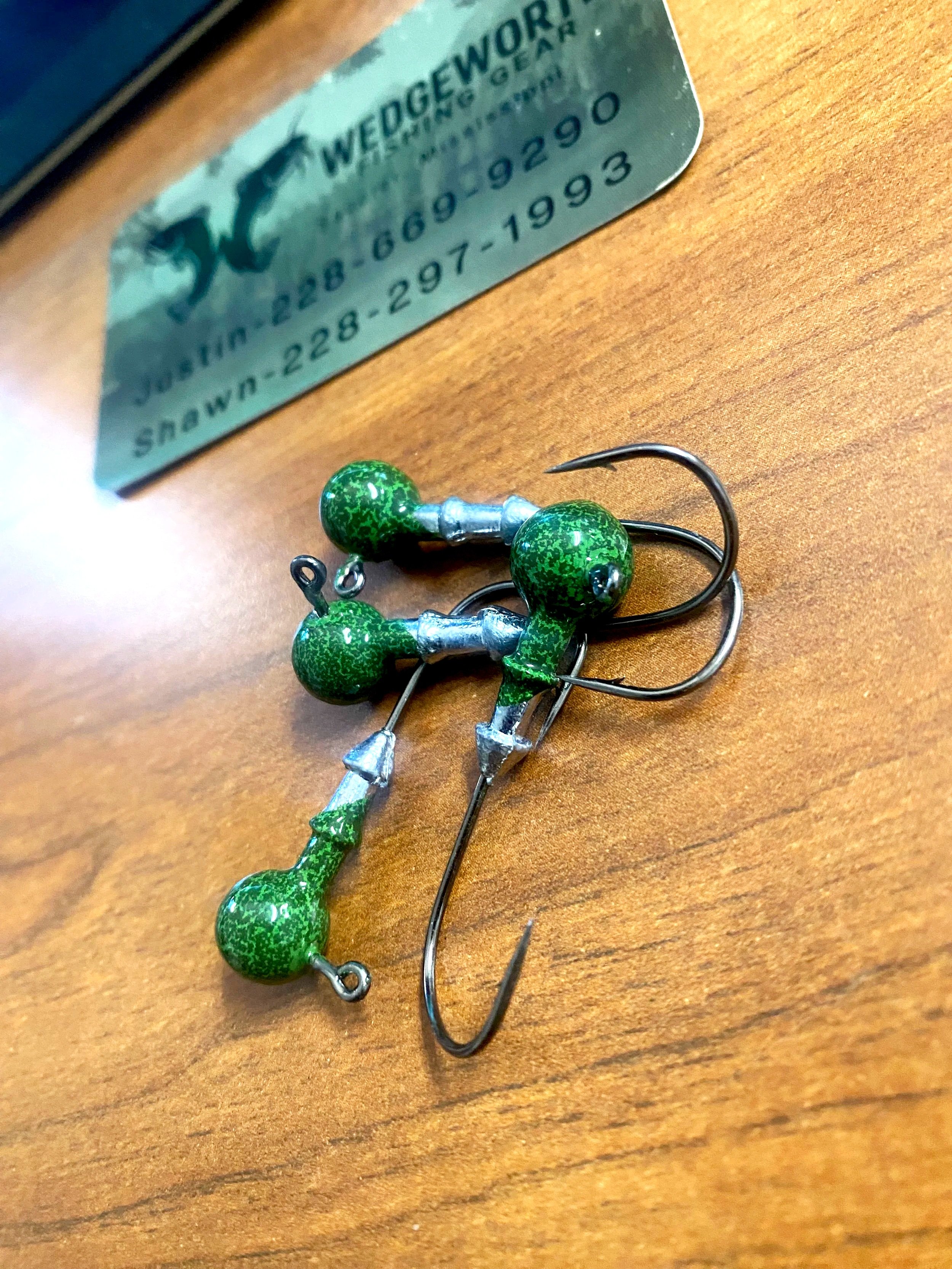 “Bullfrog” Round Head Jig Head