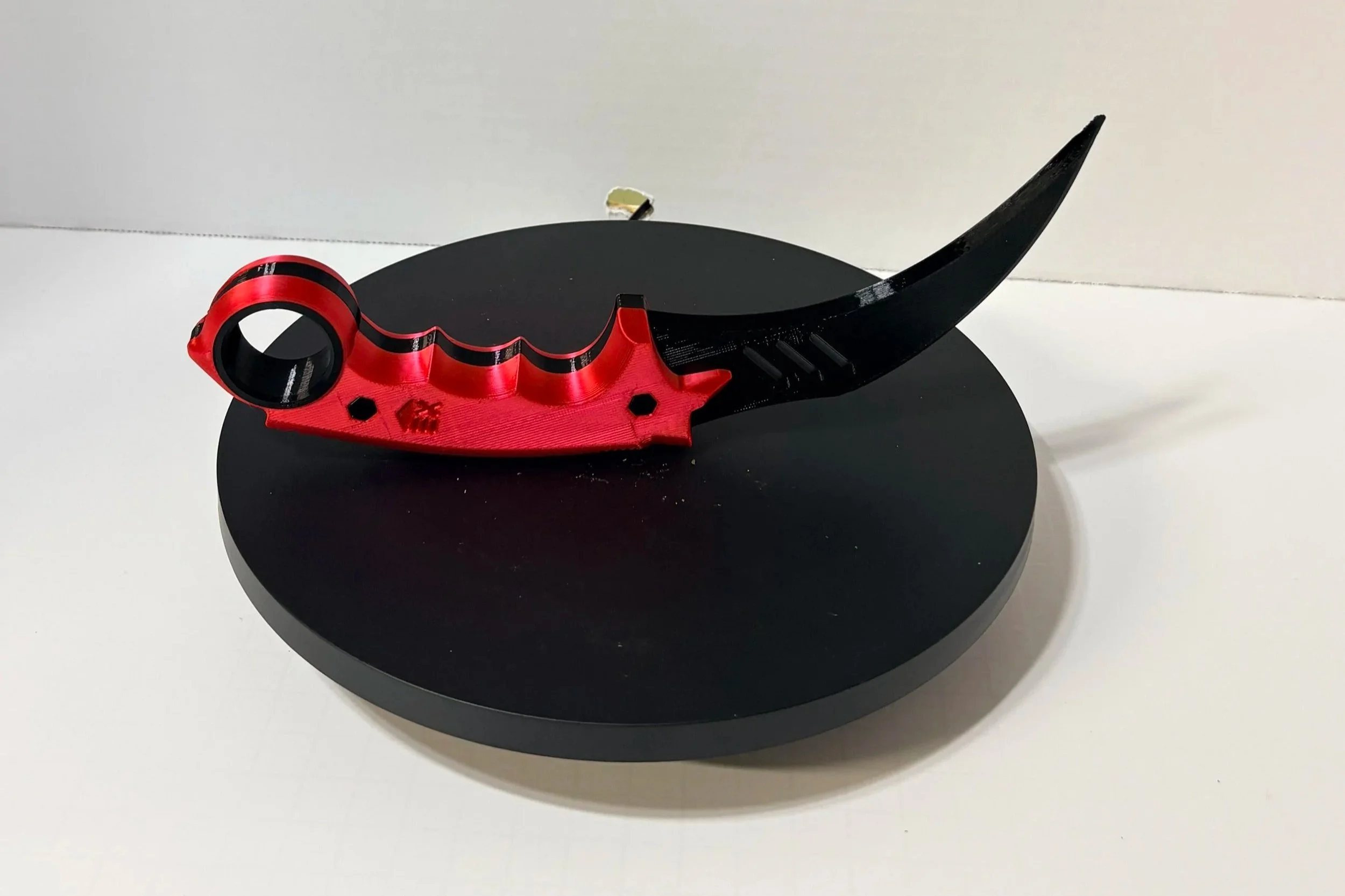 Customizable Color Plastic Karambit