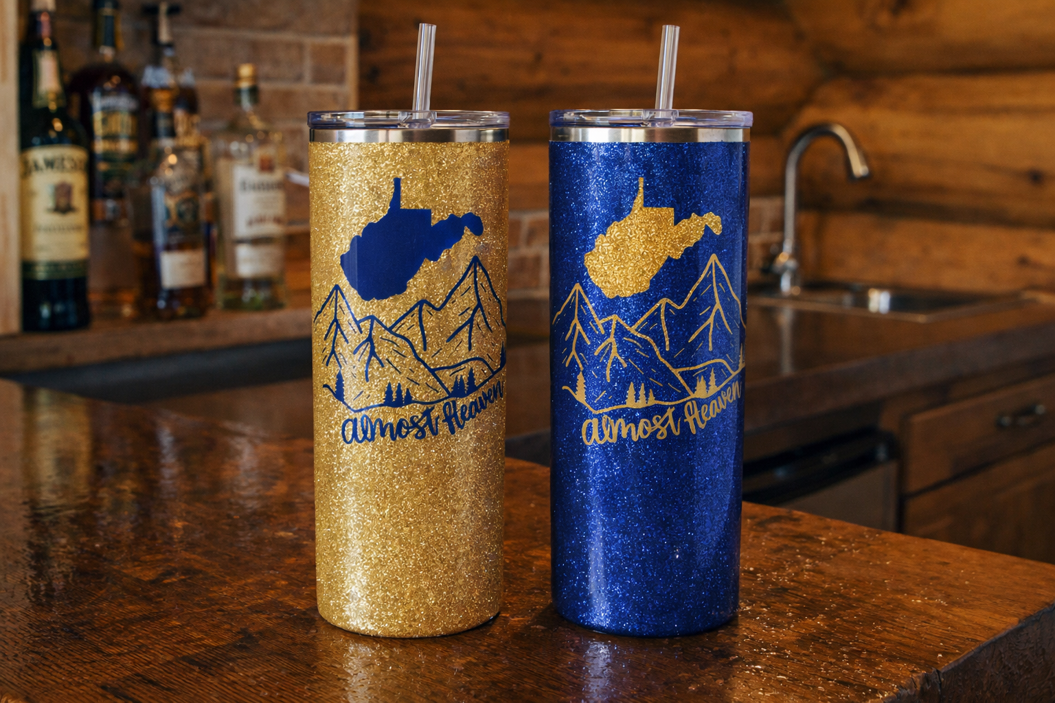 West Virginia Almost Heaven Tumblers.png