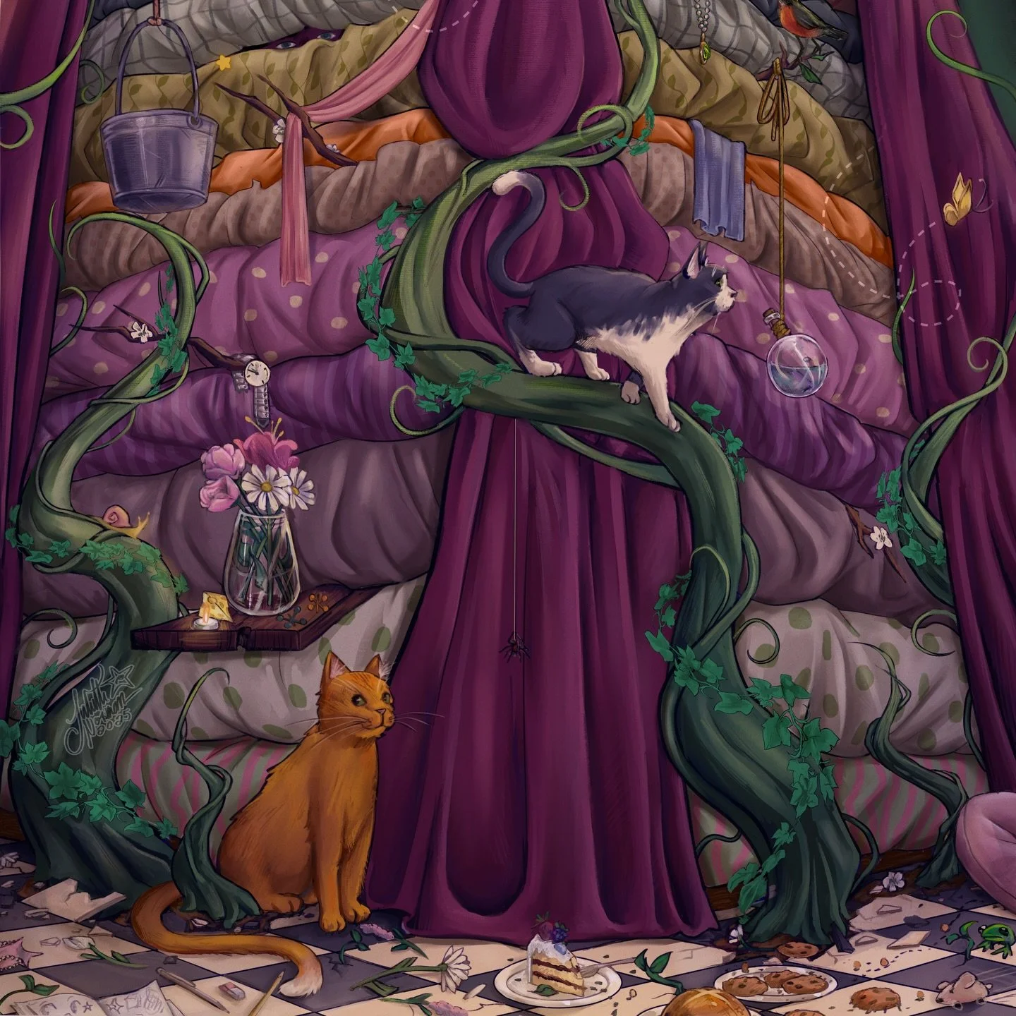 Princess and the Pea by me 🩷
#digitaldrawing #art #artwork #fairytales #clipstudiopaint #painting #digitalpainting #drawing #artofinstagram