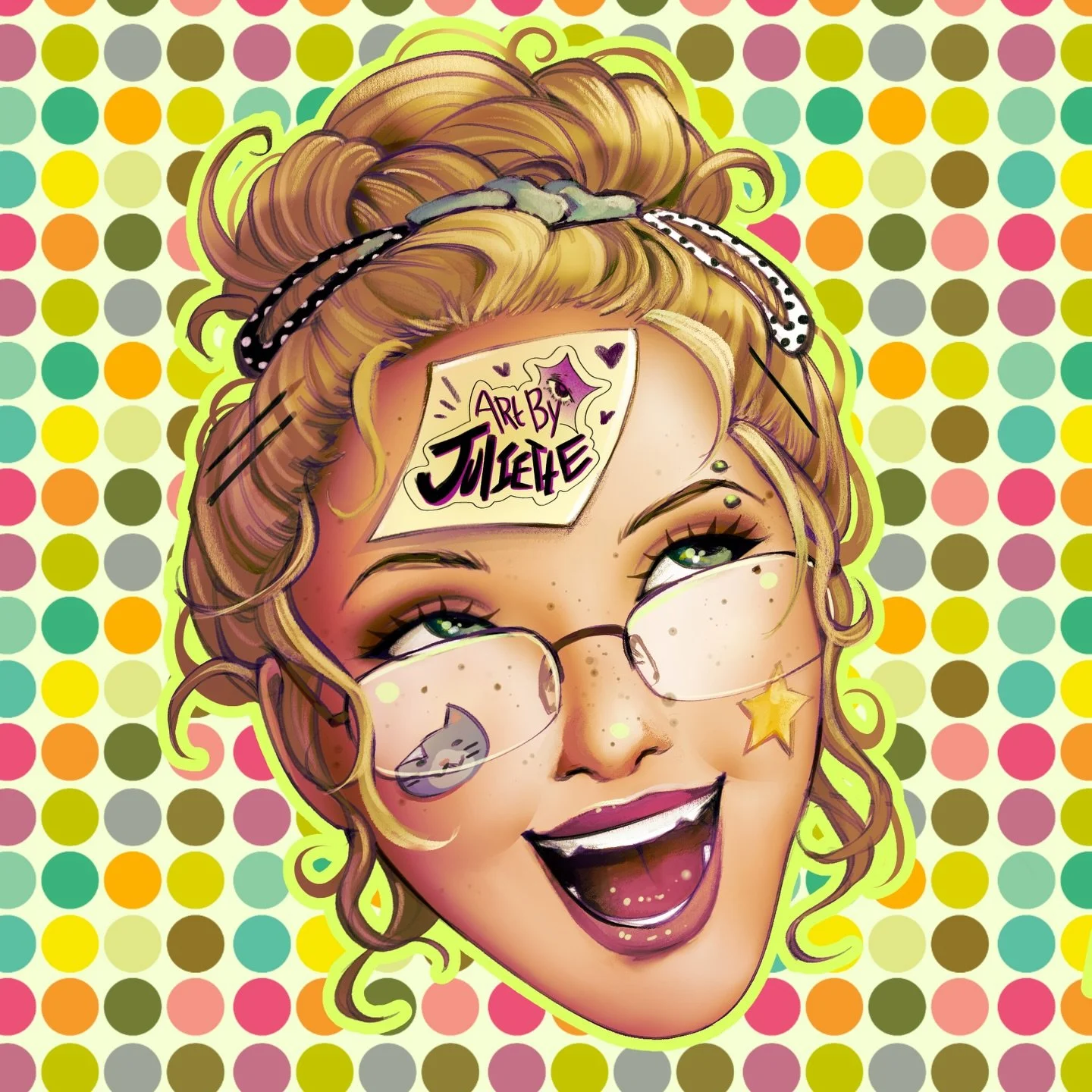 I made a cute new profile picture!! What do you think? ⭐️🩷