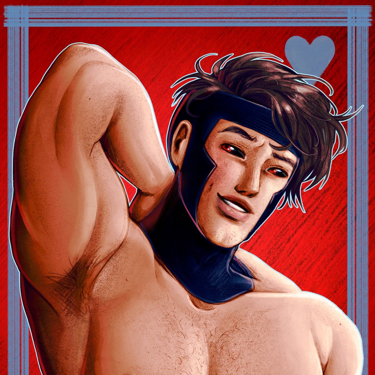Spruced up this older gambit drawing! ❤️&spades;️&clubs;️&diams;️