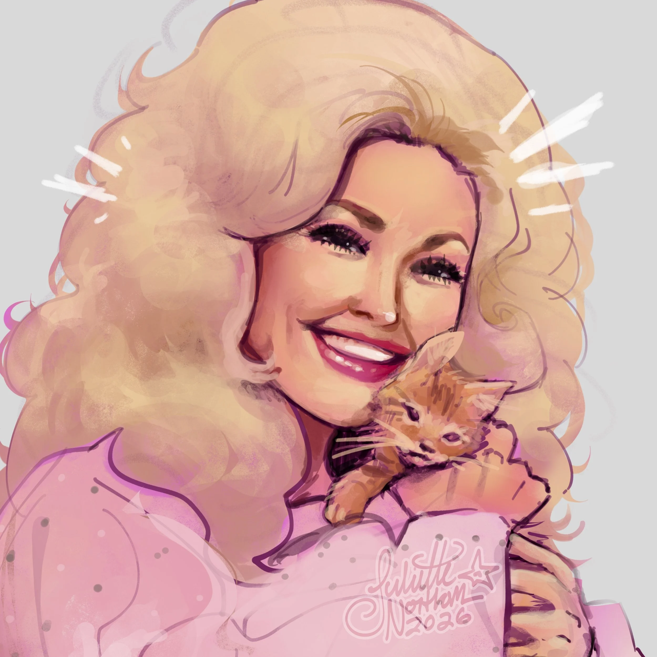 I wanted to do a 30min stylized face study today so of course I had to draw the beautiful Dolly Parton 💕Rest in peace 
#study #dollyparton #rip #drawing #30minutes