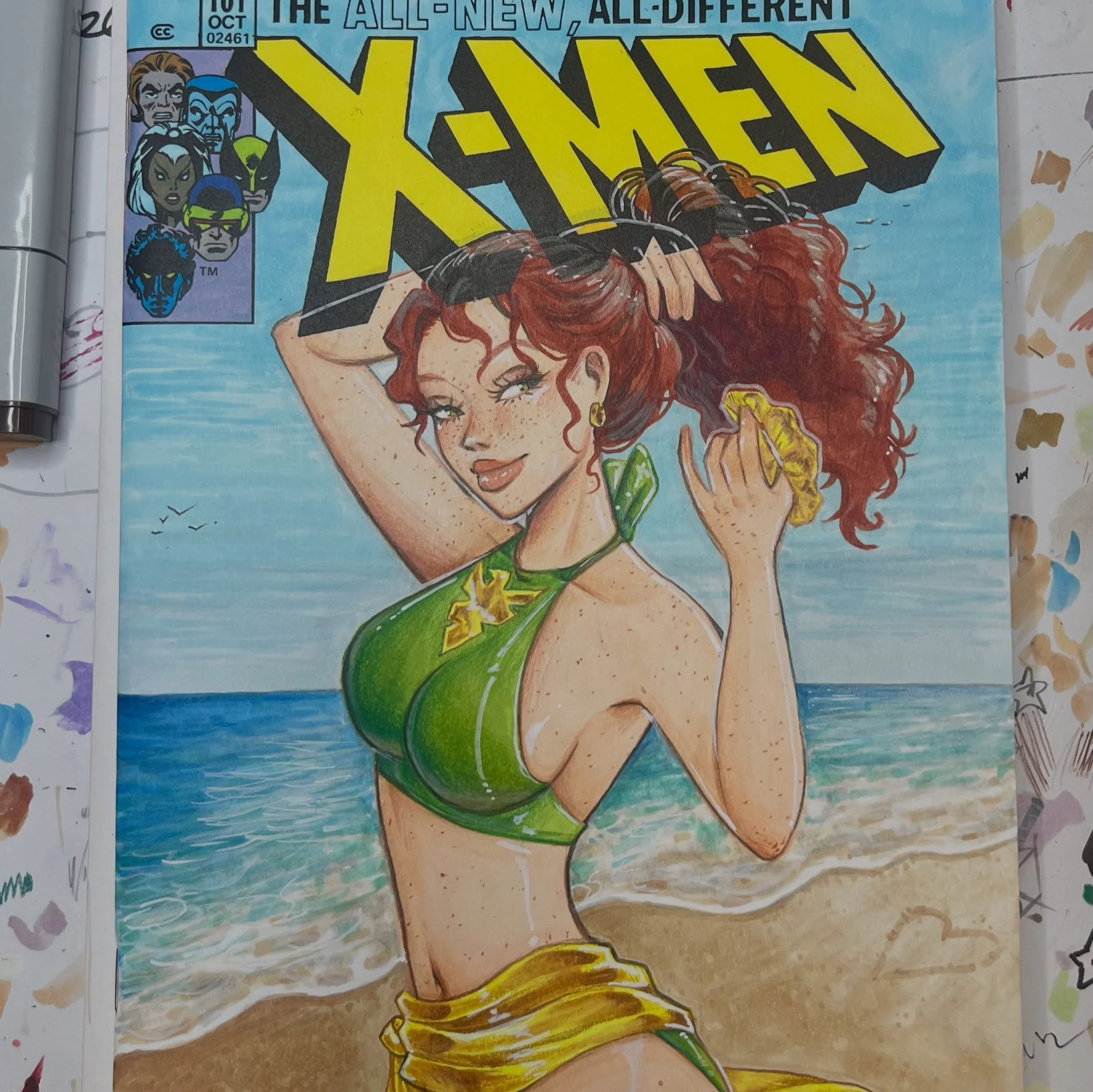 Just some covers that sold during the show at SDCC!! DM if you want a sketch cover commission!! ⭐️