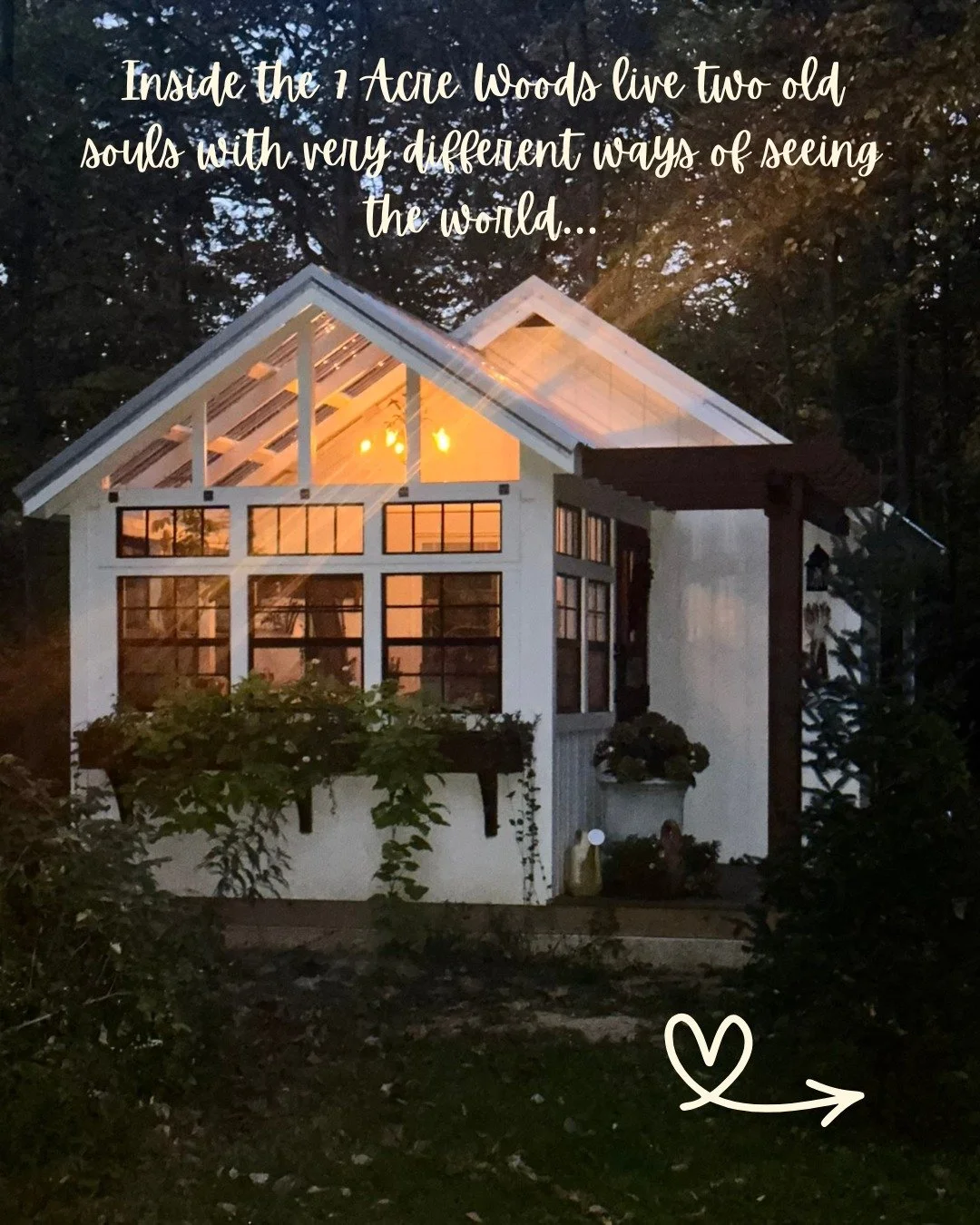 There are two women who live with me here in the woods&hellip;

You may not see them at first,
but if you stay awhile,
you&rsquo;ll begin to notice their traces.

One is called Aunt Bea.
She keeps her hands busy and her heart steady.
She saves bits o