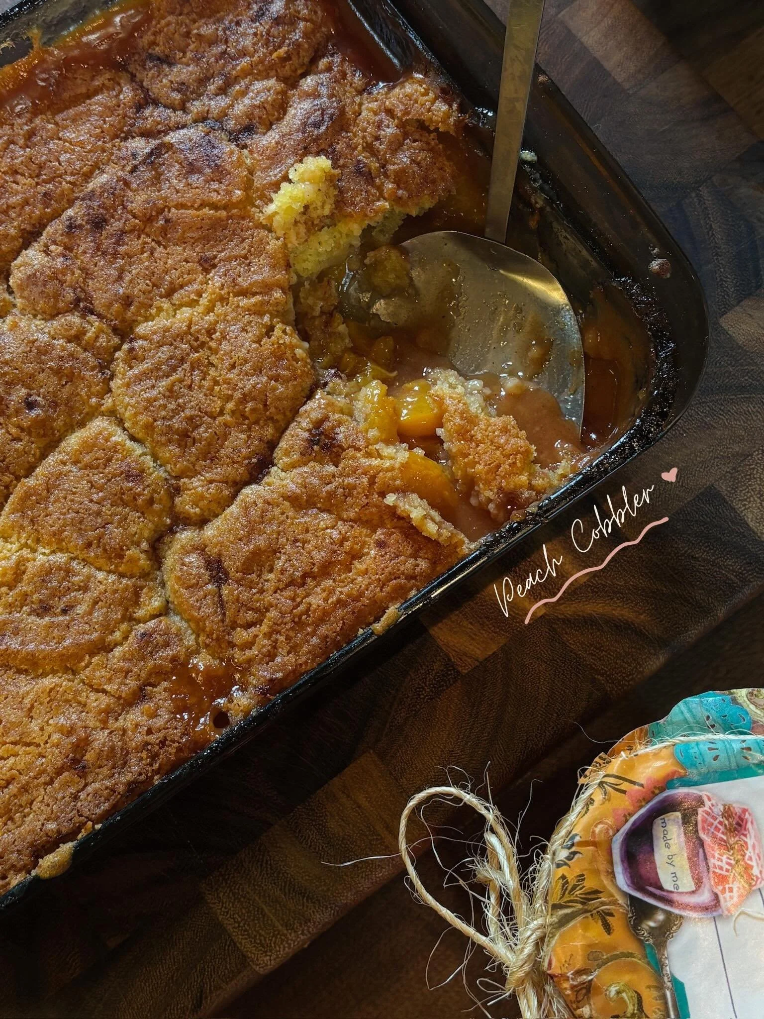 My trip is in a few days and I still haven&rsquo;t packed a single thing. Instead, I canned peaches and baked a peach cobbler. Apparently I&rsquo;ll do just about anything to avoid packing 🍑✨