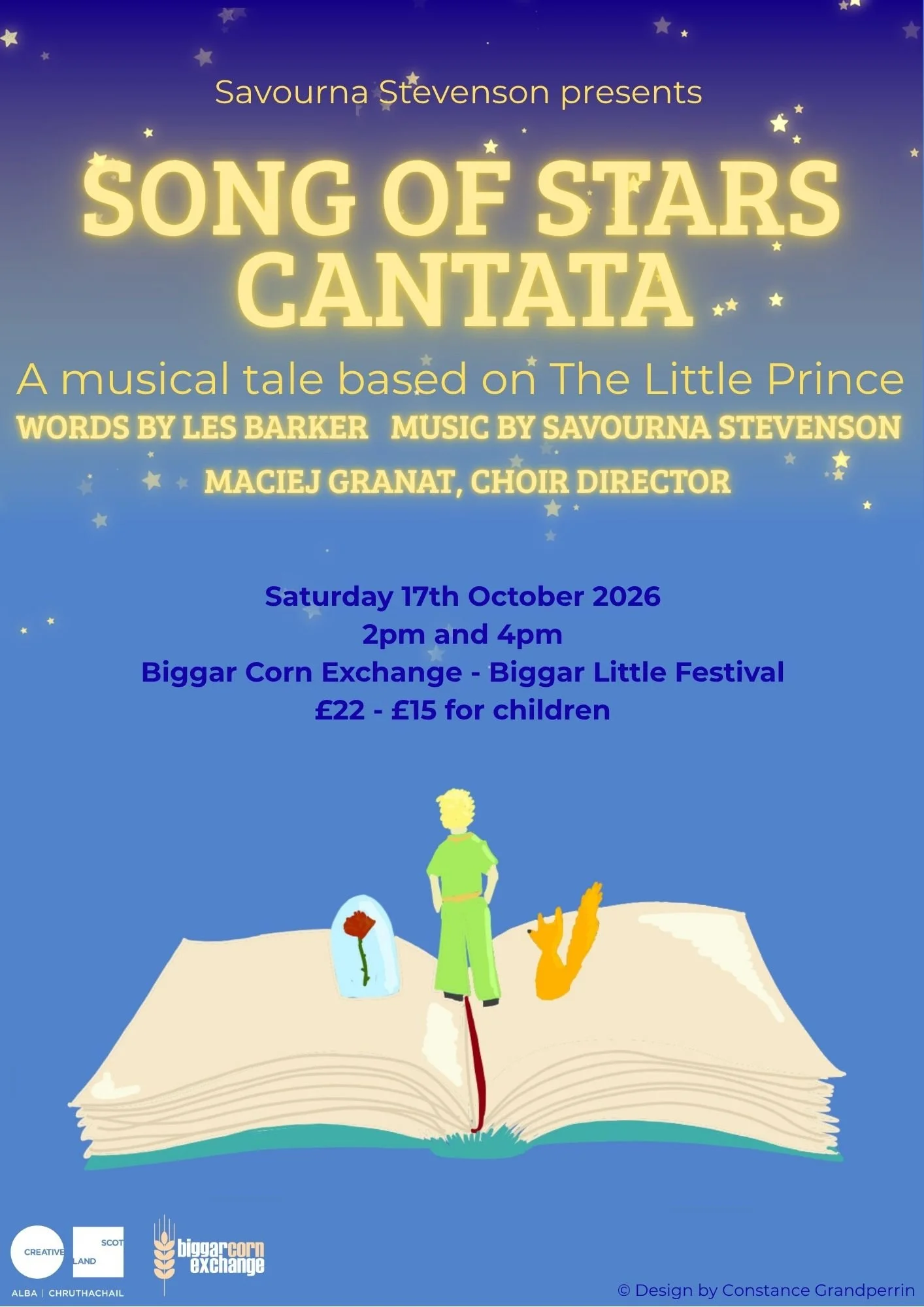 Song of Stars Cantata, Savourna Stevenson