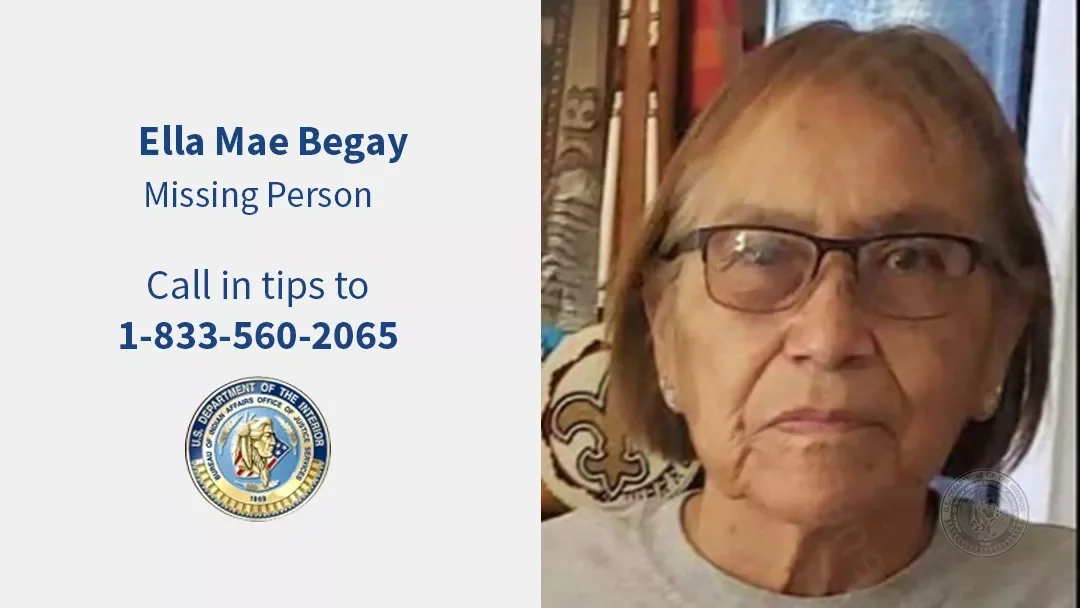 Missing Person: Ella Mae Begay