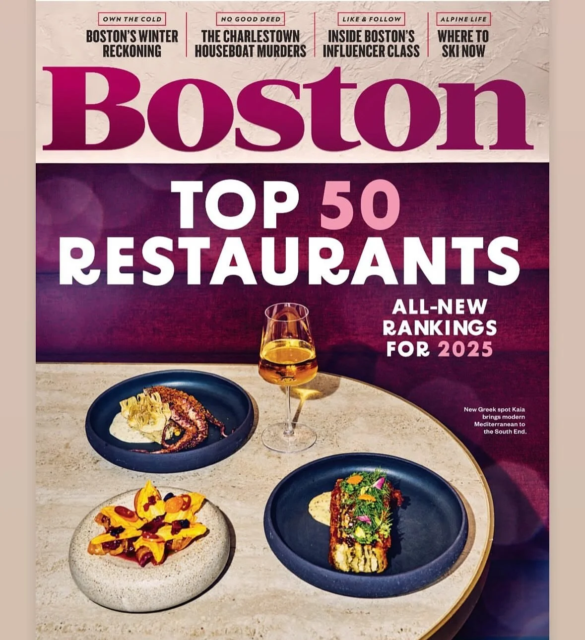 We made it to the list!!! No. 13 of @bostonmagazine top 50 restaurants 🥳🥳 

We're humbled by the recognition, but most importantly, we're grateful for the incredible community that's supported us. Thanks to our guests, team, and industry friends fo