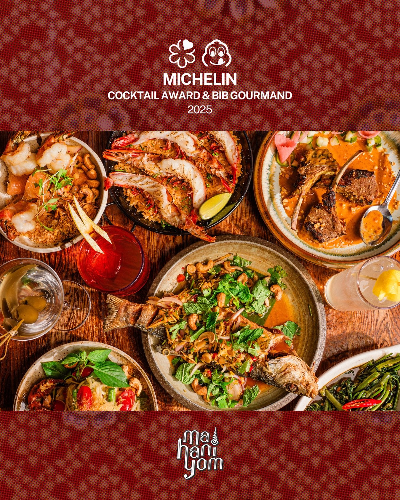 Tonight has been nothing short of incredible. Receiving both @michelinguide Cocktail Award and Bib Gourmand 2025 is an honor we&rsquo;ll carry with gratitude but what truly moves us is the love and encouragement from our guests, friends, and communit