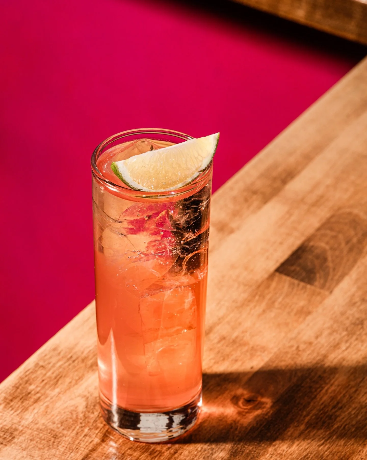 special cocktail alert 🚨 

SURIYAN - CHANTRA ☀️🌝
Nikka Vodka/Empirical Symphony 6/ Watermelon/Rhubarb/Lime/Topo Chico

Bright watermelon meets deep rhubarb in a perfectly balanced union of sun and moon - special cocktail for special month like Febr