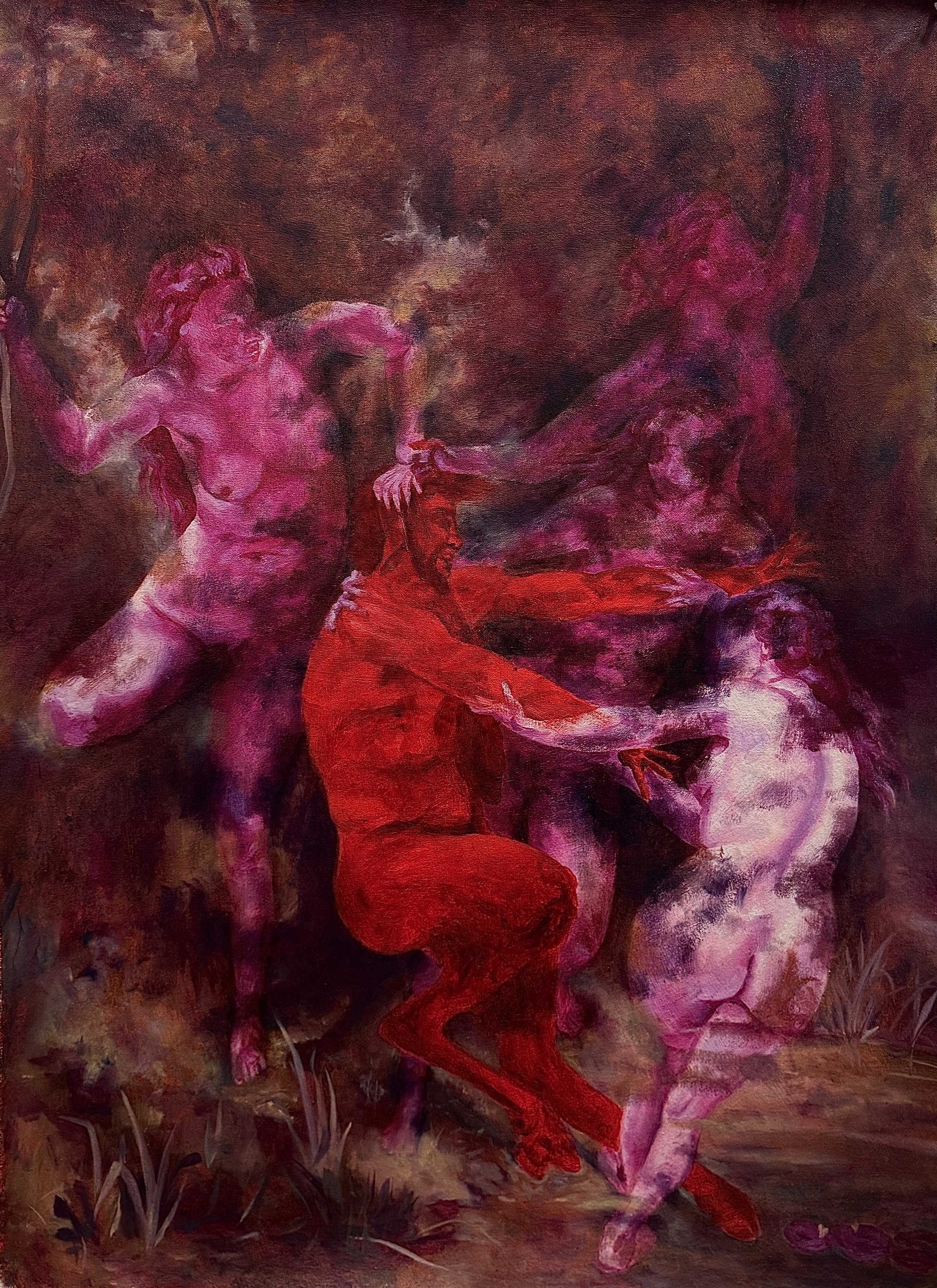 Autumn Wittebort, Background, oil on canvas, 2025