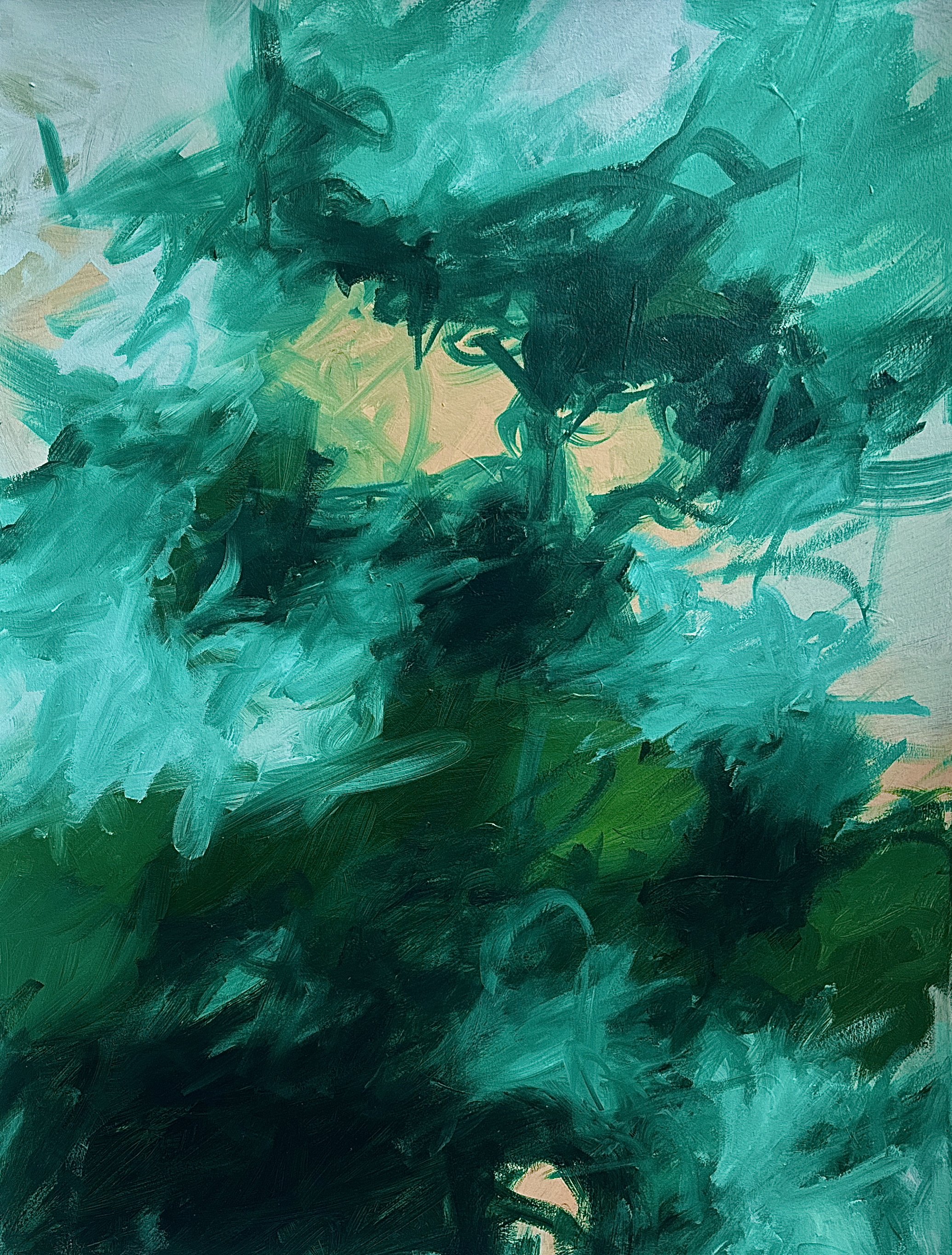 Autumn Wittebort, Untitled, oil on canvas, 2025