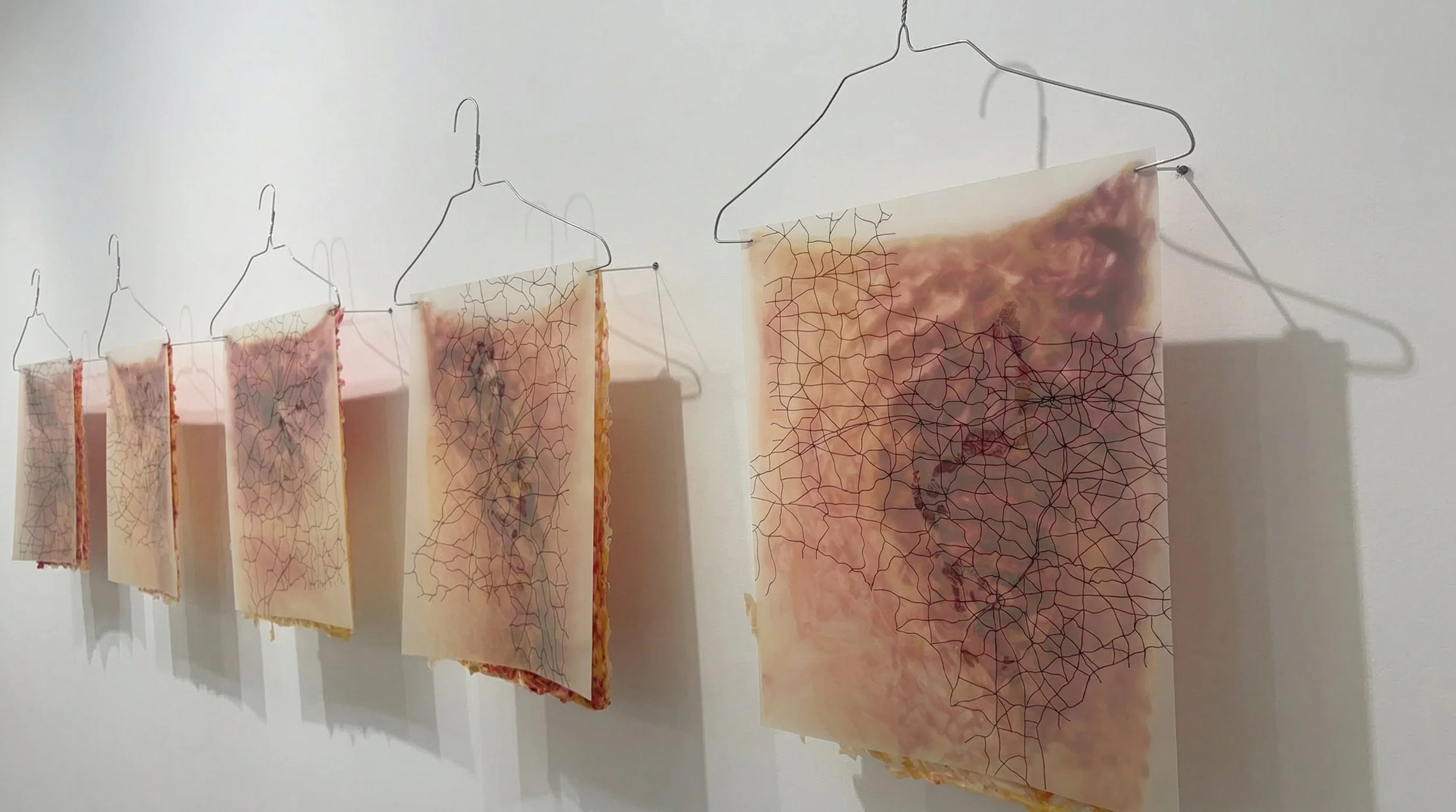 "Support" Systems (detail), mixed media, 2025