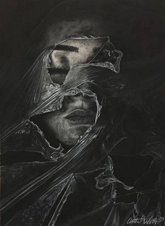 Autumn Wittebort, Fresh Air, charcoal, 2019