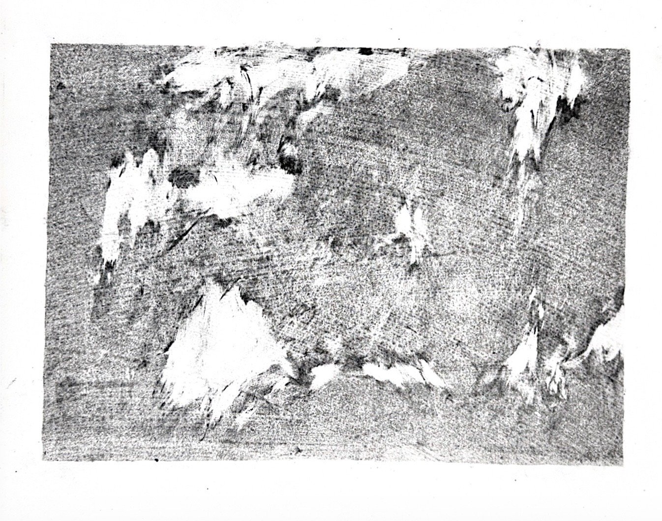 Autumn Wittebort, Uncovering a Landscape 7, lithography, 2025