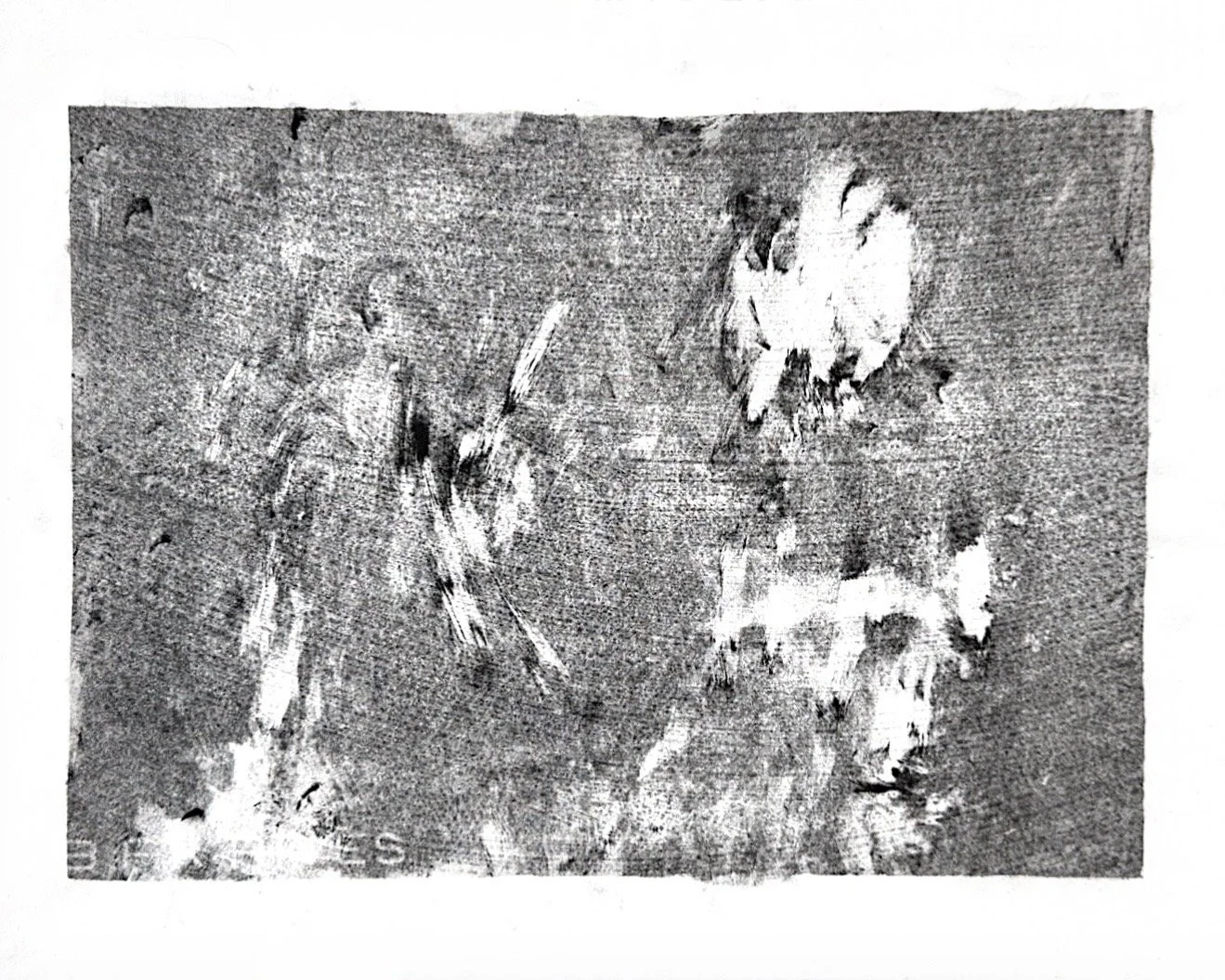 Autumn Wittebort, Uncovering a Landscape 4, lithography, 2025