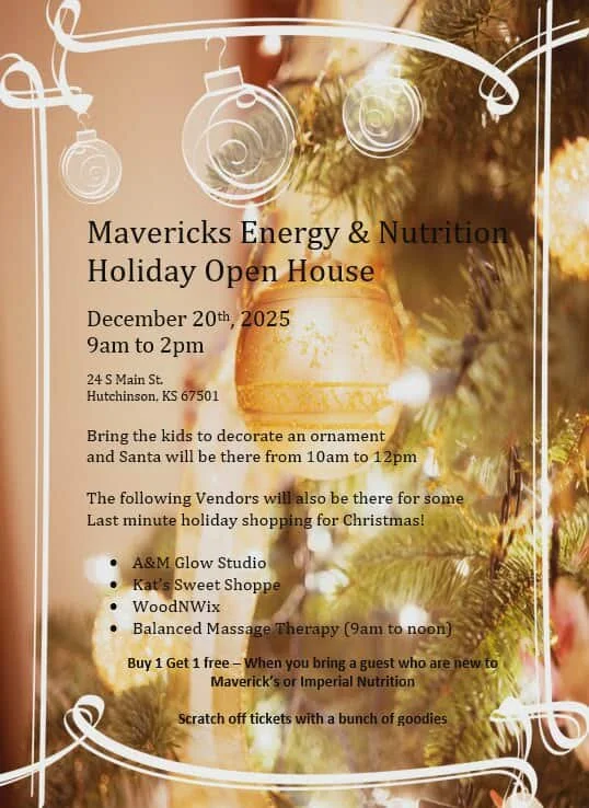 Mavericks Energy & Nutrition Holiday Open House
