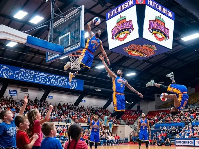 Harlem Wizards at the Hutchinson Sports Arena