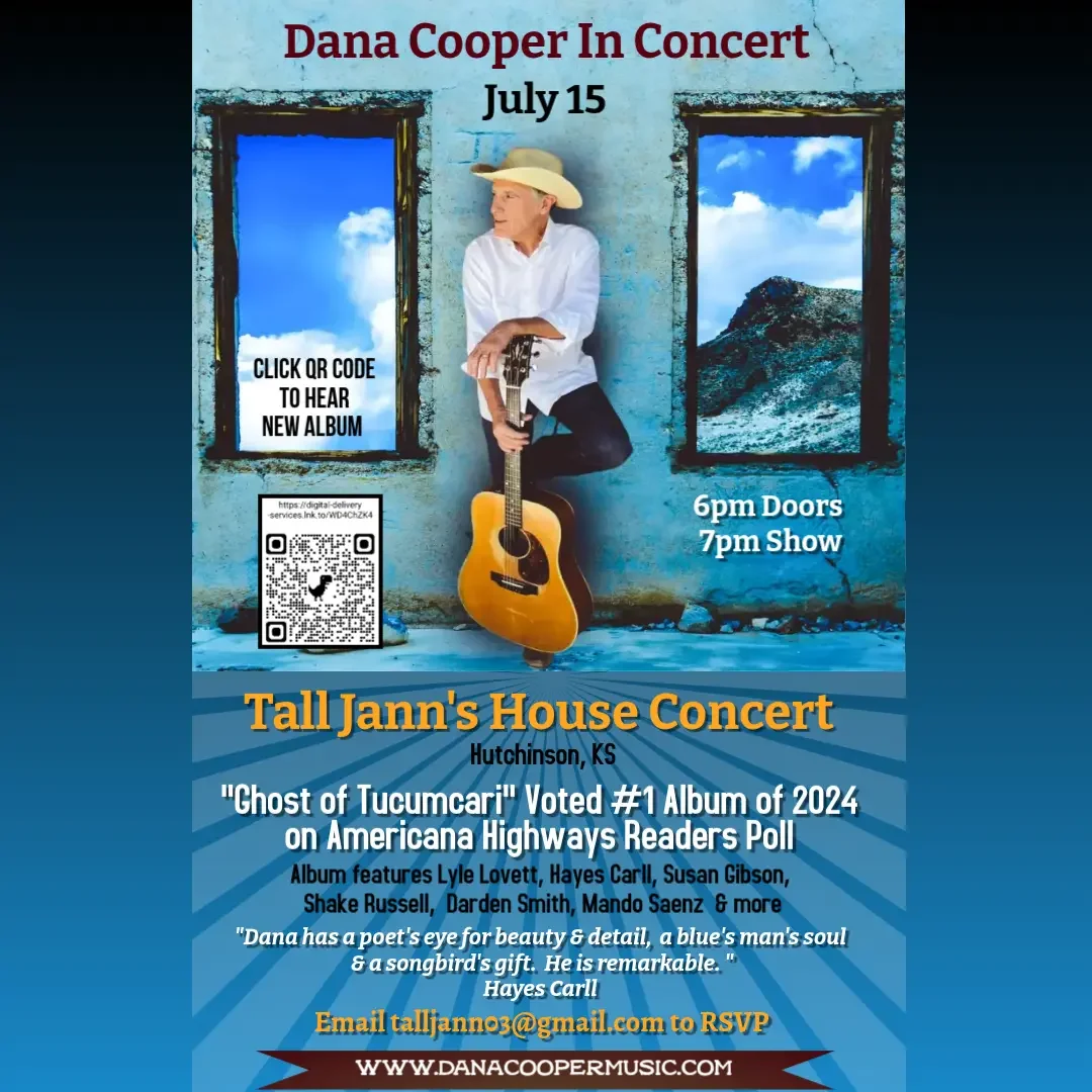 Dana Cooper House Concert