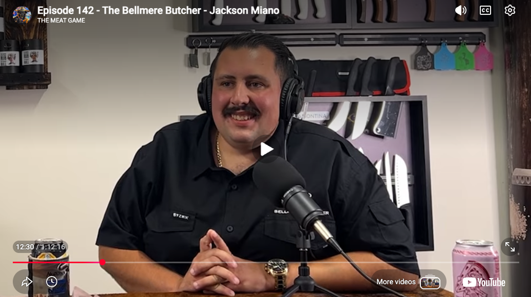 THE MEATGAME PODCAST - THE BELLMERE BUTCHER