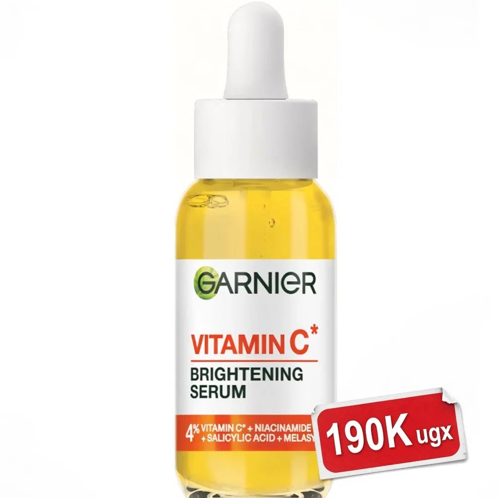 GARNIER VITAMIN C BRIGHTENING SERUM 4% | DARK SPOT REMOVER + NIACINAMIDE + SALICYLIC ACID | CLEAR GLOWING SKIN IN DAYS