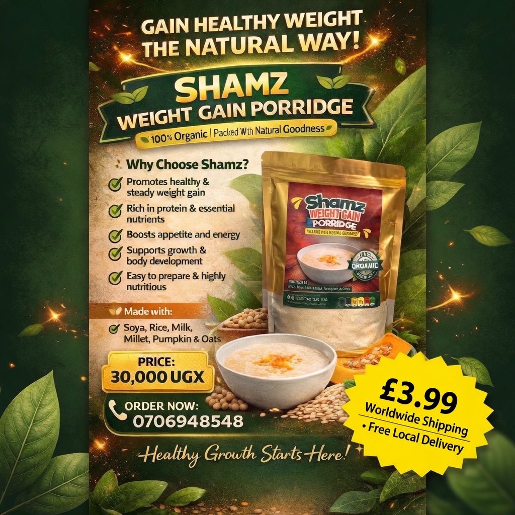 SHAMZ WEIGHT GAIN PORRIDGE