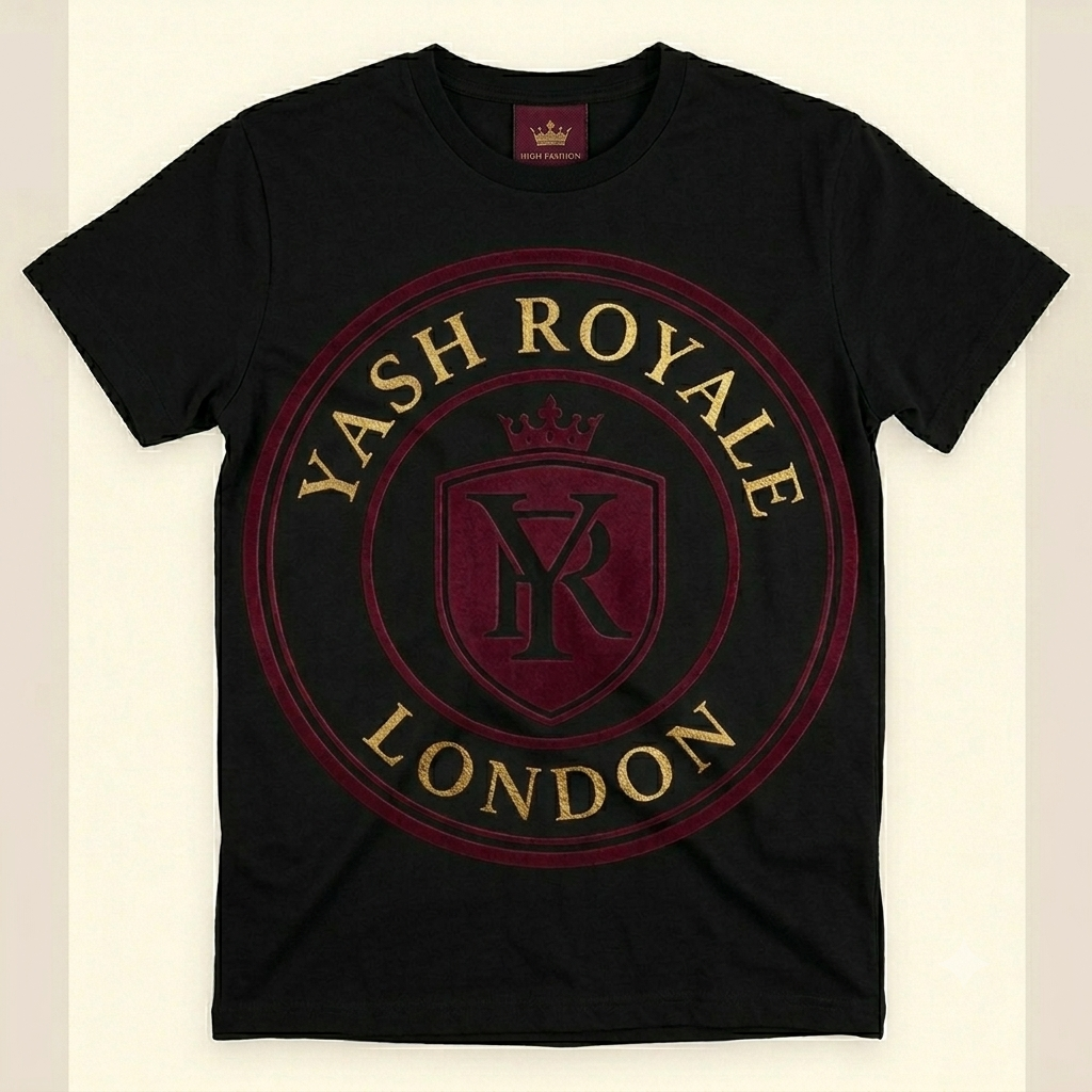 YASH ROYALE LONDON T SHIRT - L (STANDARD FIT)