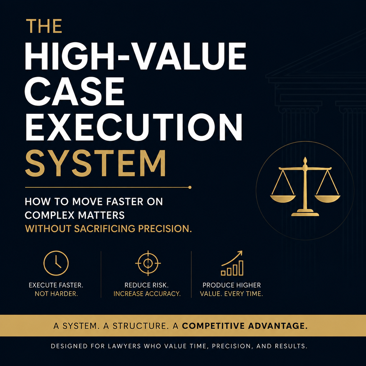 High-Value Case Execution System