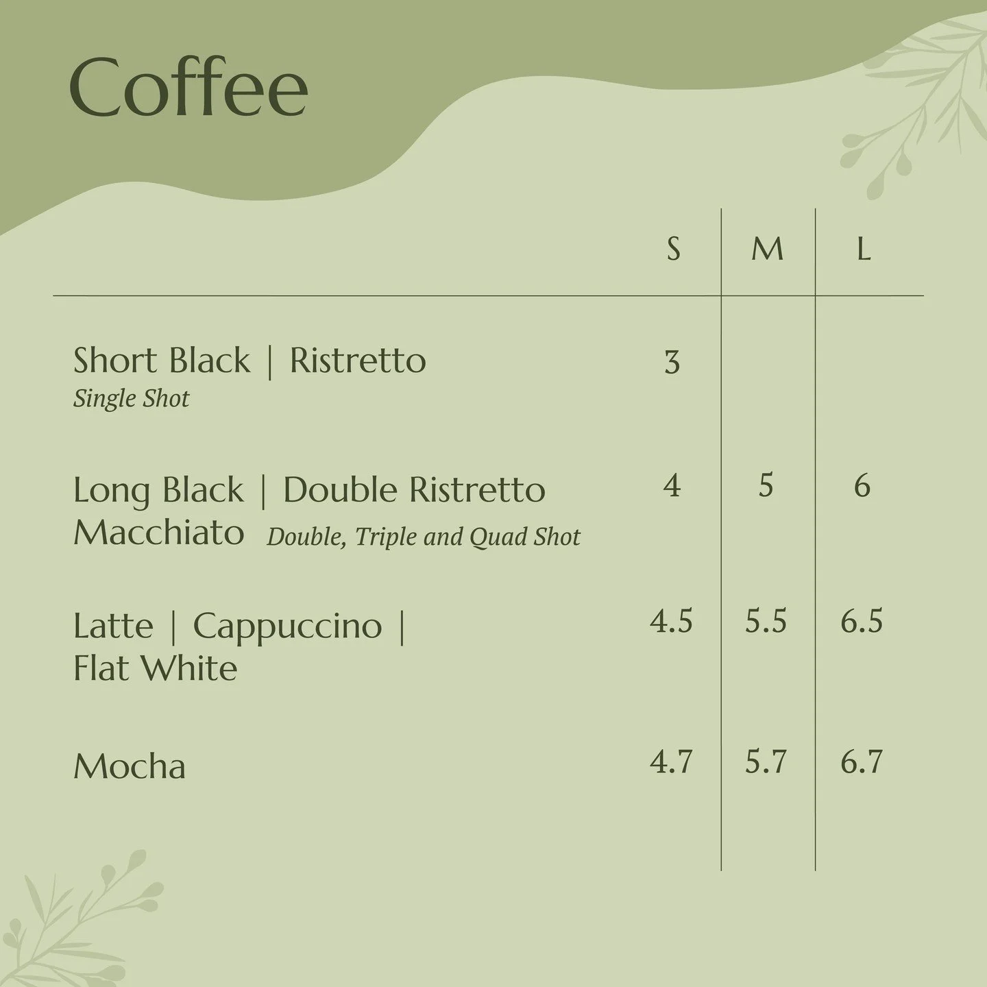 Introducing our freshly brewed drink menu! Here Aussie botanicals meet your caf&eacute; favourites. From Australian Native Honey Chai, to a range of bush flavoured teas! Discover bold, earthy, and unforgettable flavours straight from Country to your 