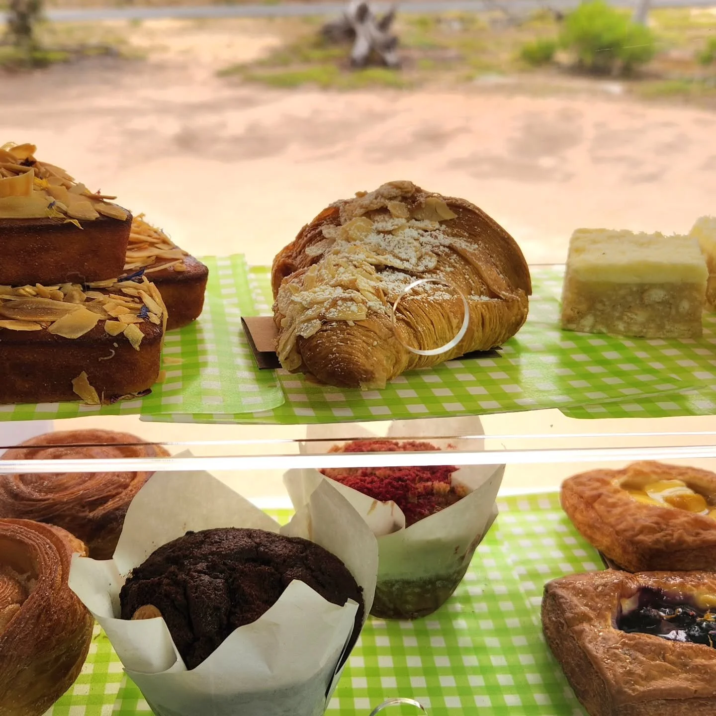 It's a beautiful day at the You Yangs and we have some scrumptious pastries 🍰 🥐😋