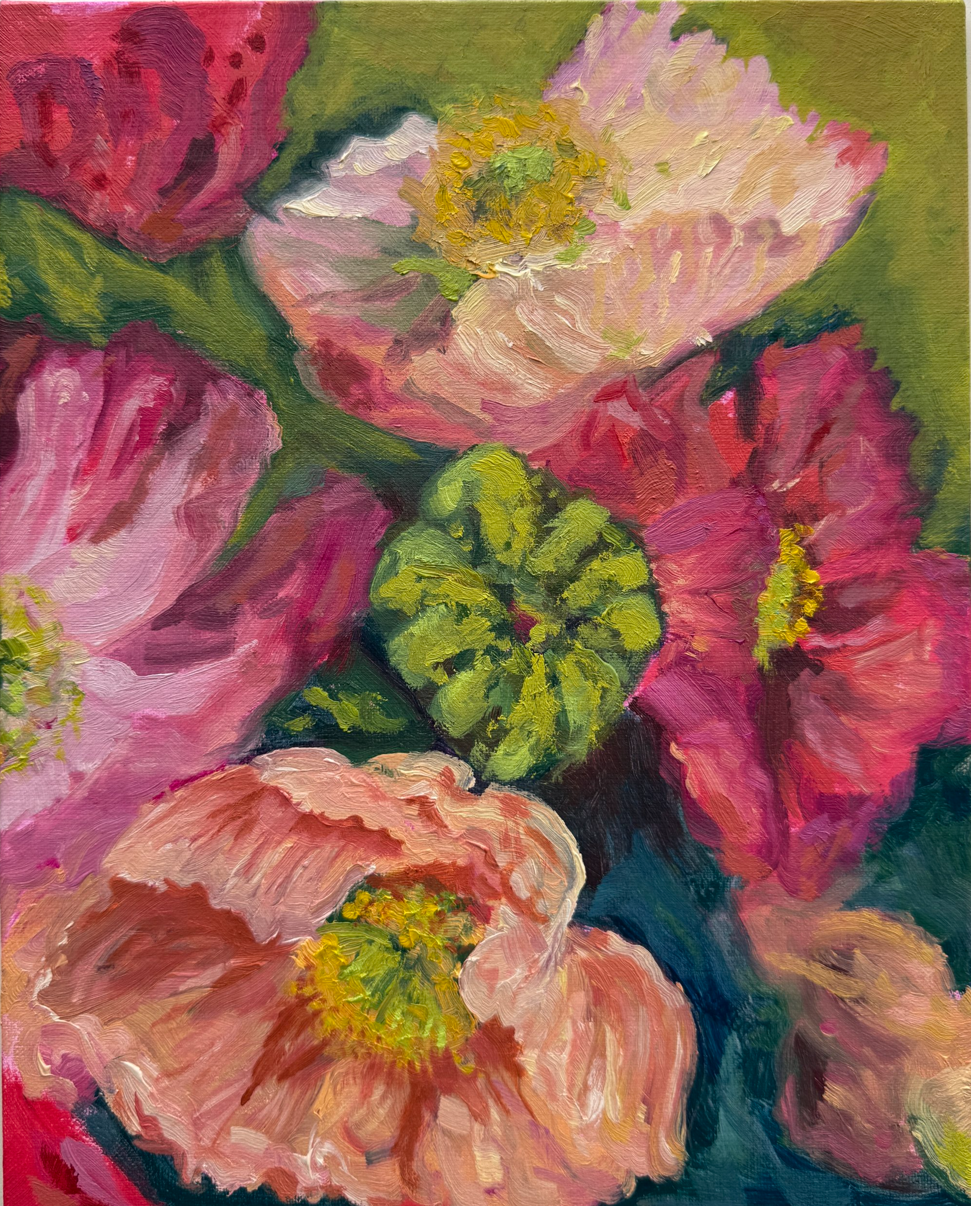 Blossom, Oil on Linen Panel, 2025 8x10 (not for sale)