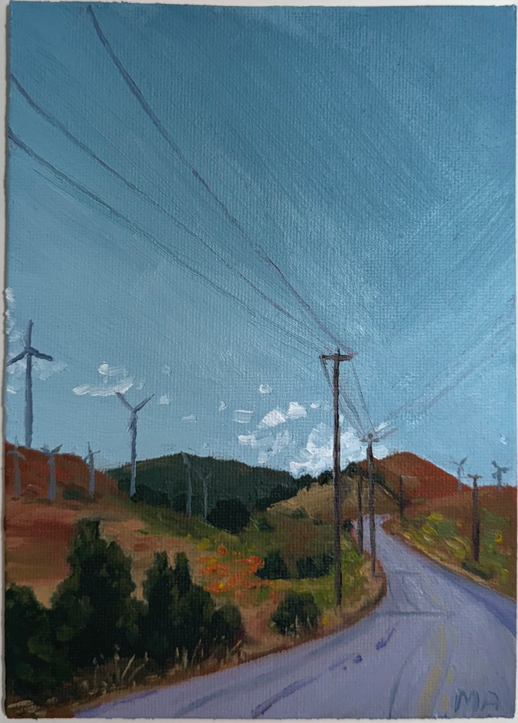 Willow Springs Views, 2026
Oil on Canvas Panel, 5x7
$175