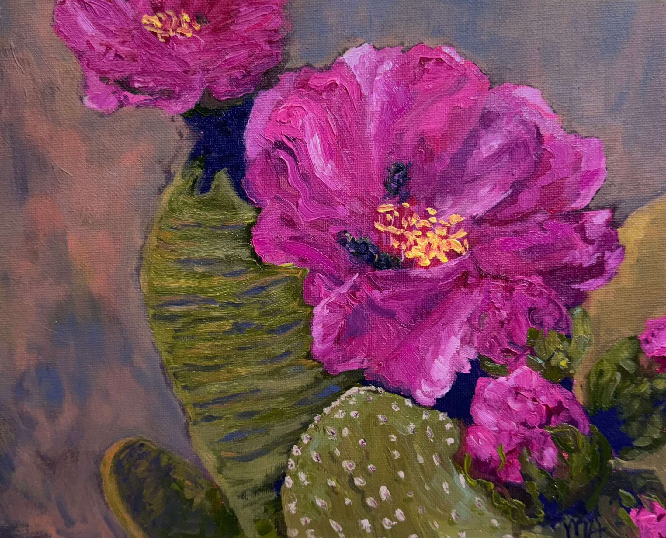 Buzzing Bloom, 2026
Oil on Canvas Panel, 8x10
$320