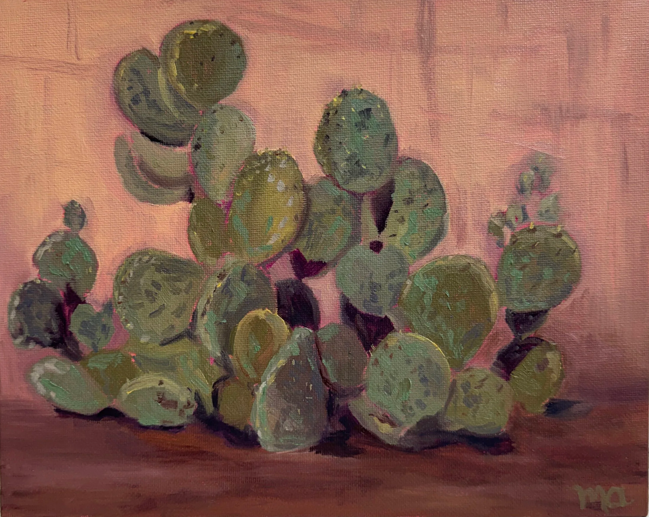 Creeping Cactus, 2026
Oil on Canvas Panel, 8x10
$240