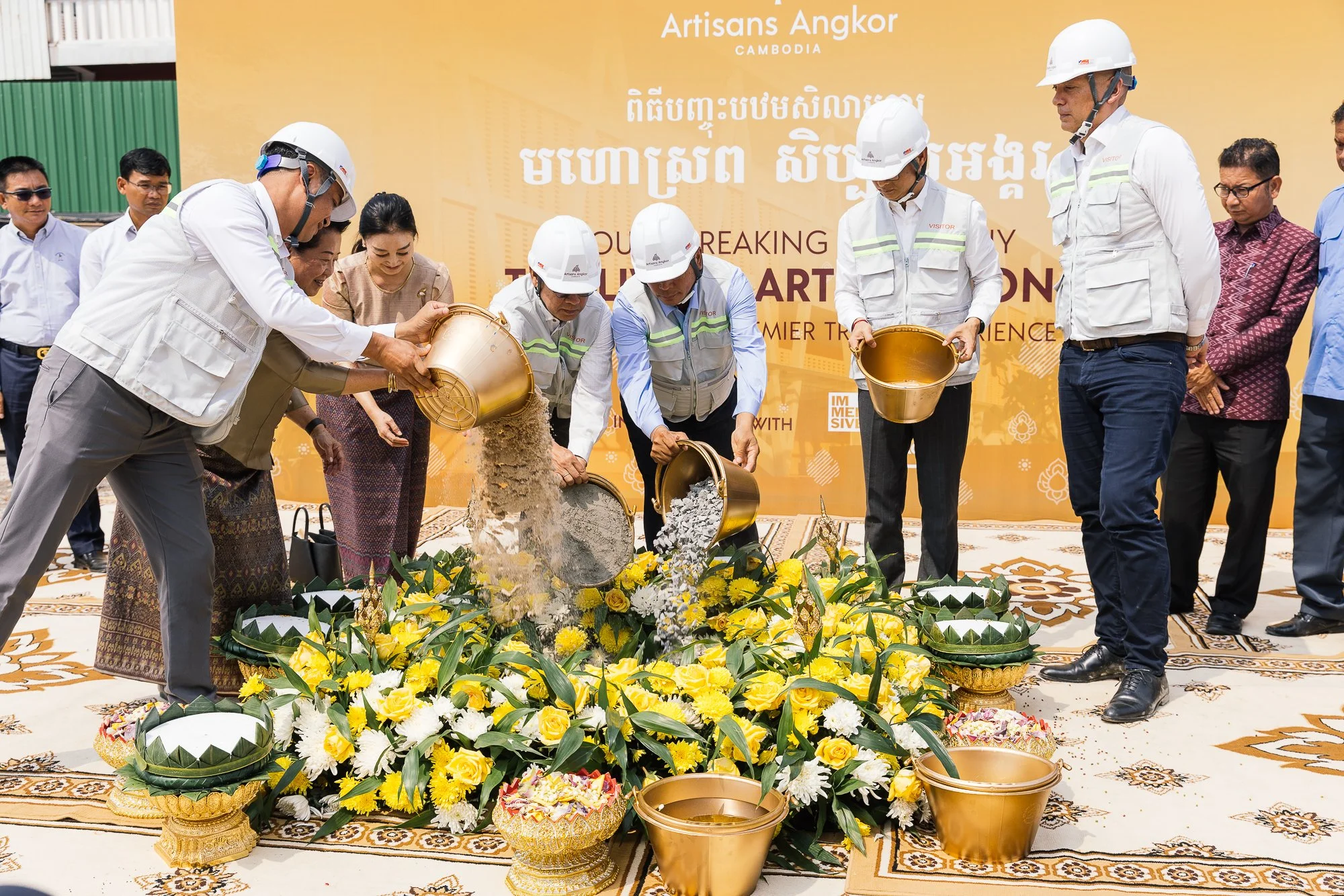 Artisans Angkor Theatre Groundbreaking Ceremony