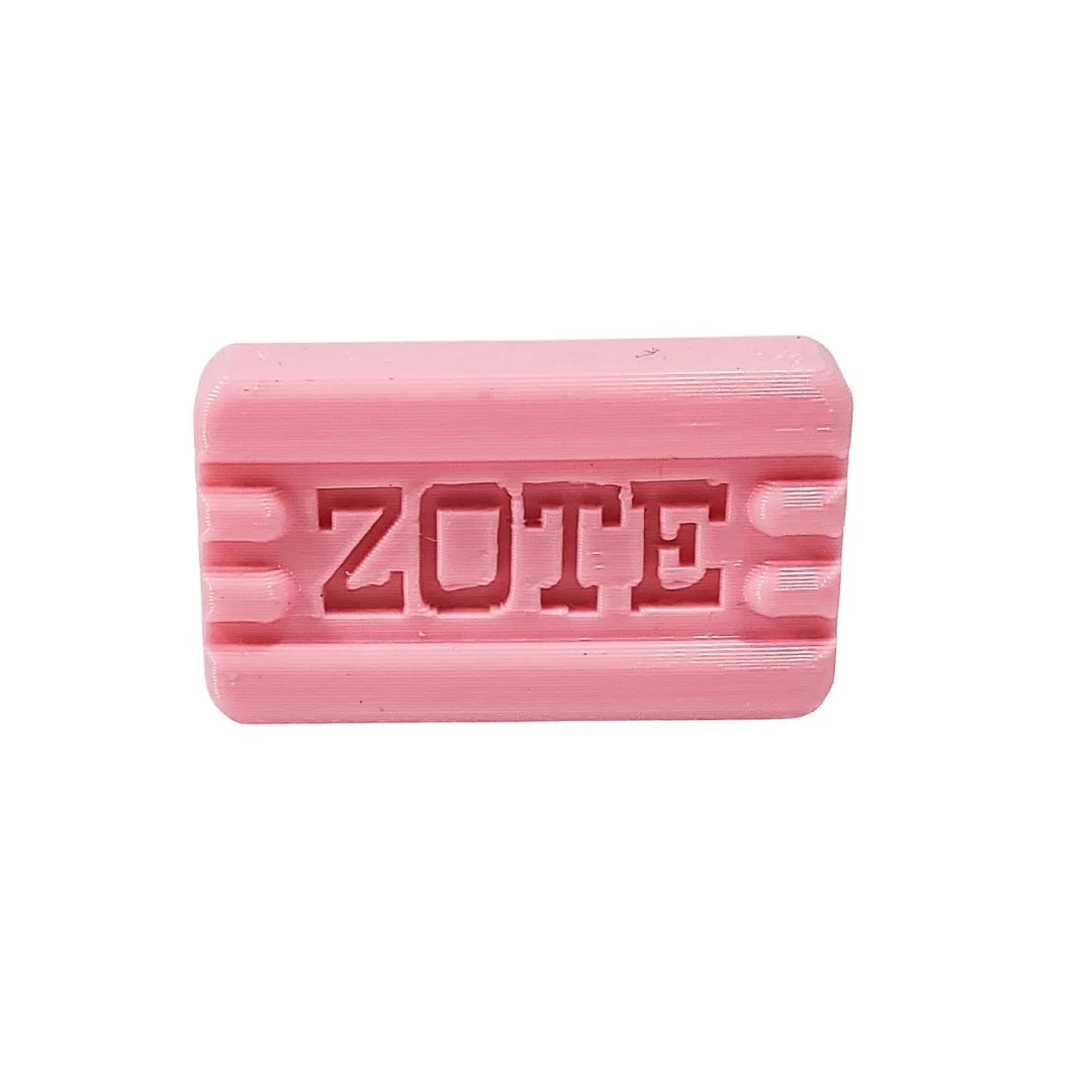Pink soap Pin or Magnet