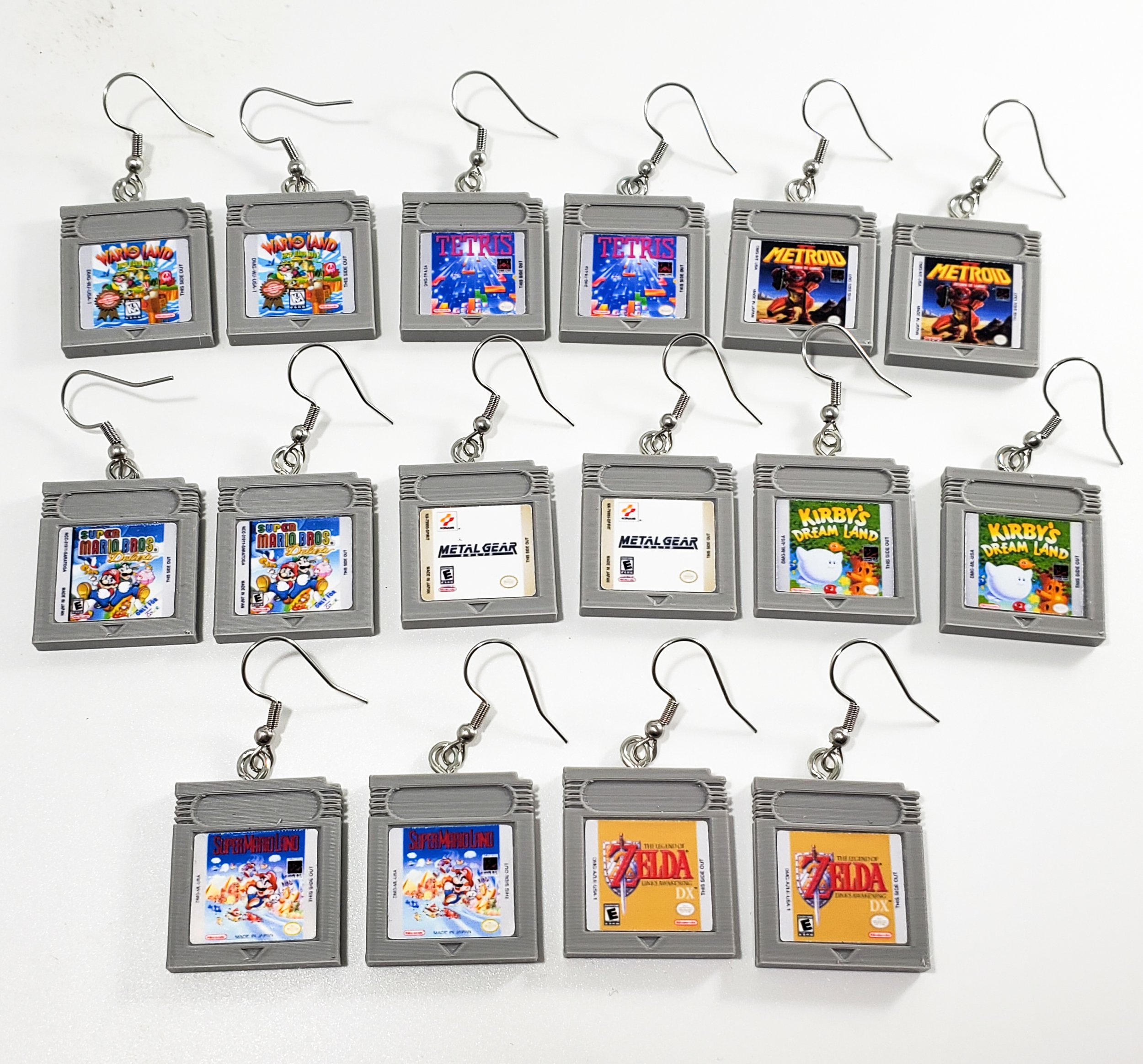 Game boy Inspired Earrings