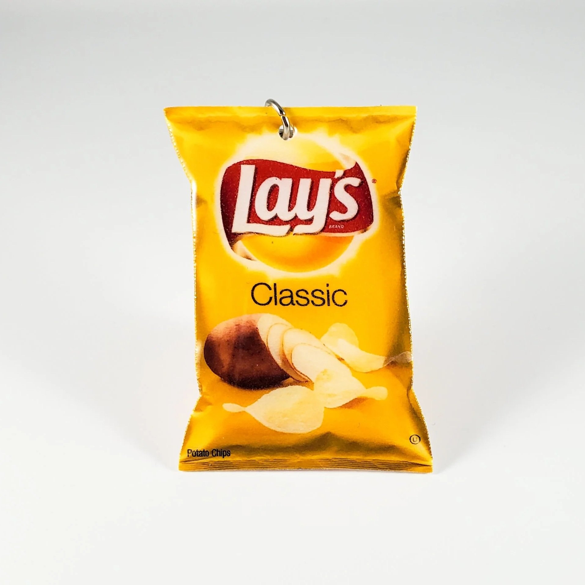 Lay's Original chips keychain