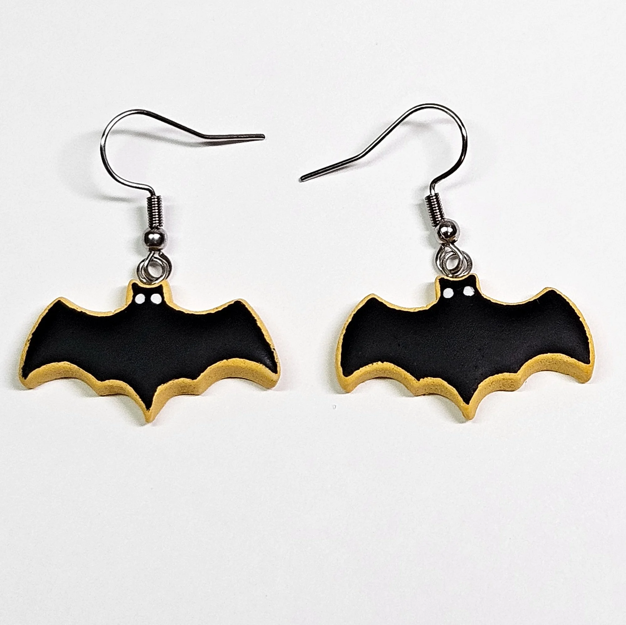 Bat Sugar Cookie Earrings