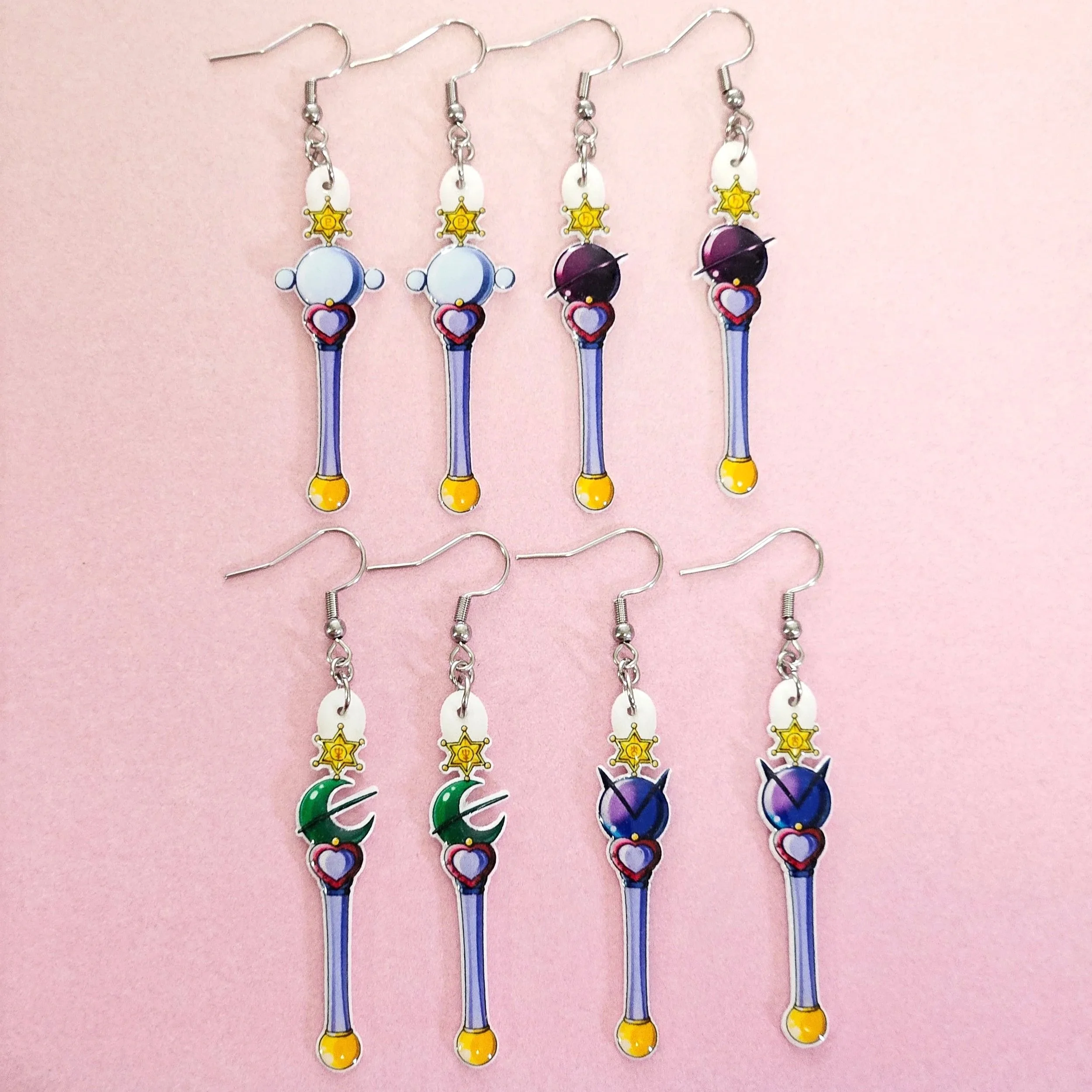 Outer Scout Transformation Wand Earrings
