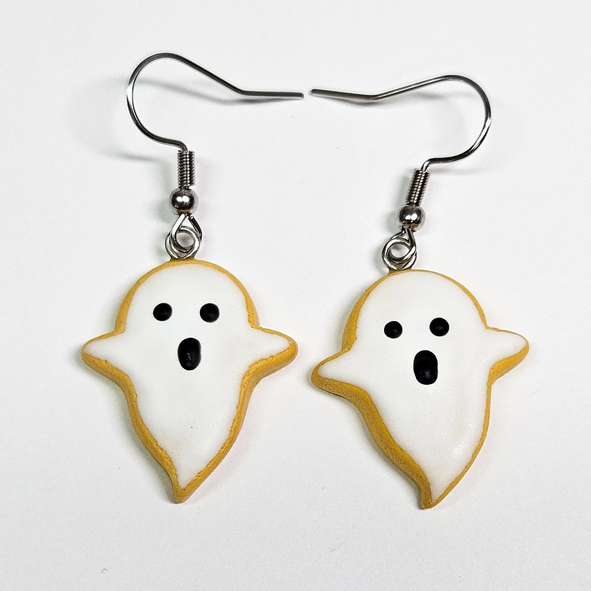 Ghost Sugar Cookie Earrings