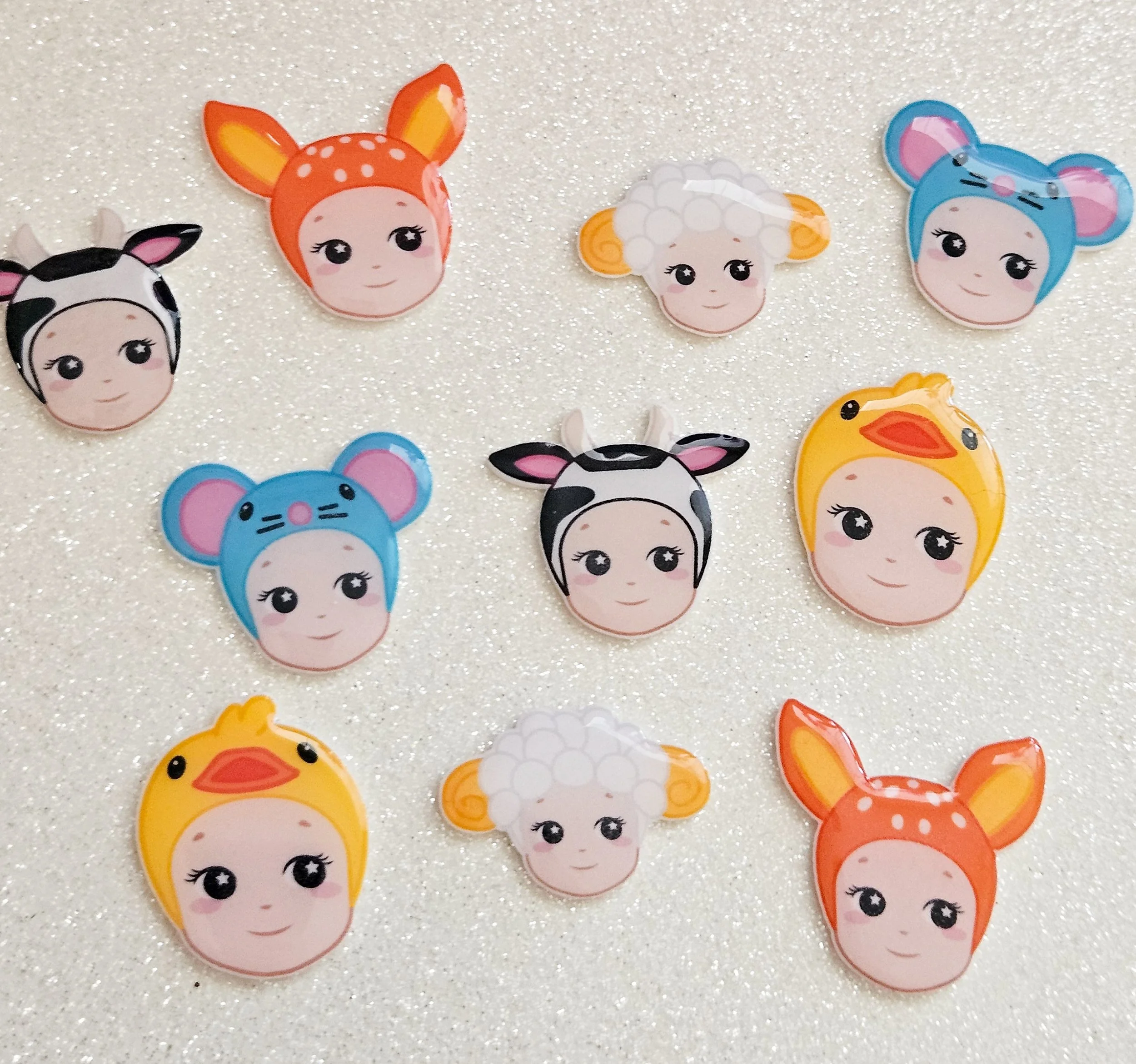 Little Angel Animal Pins