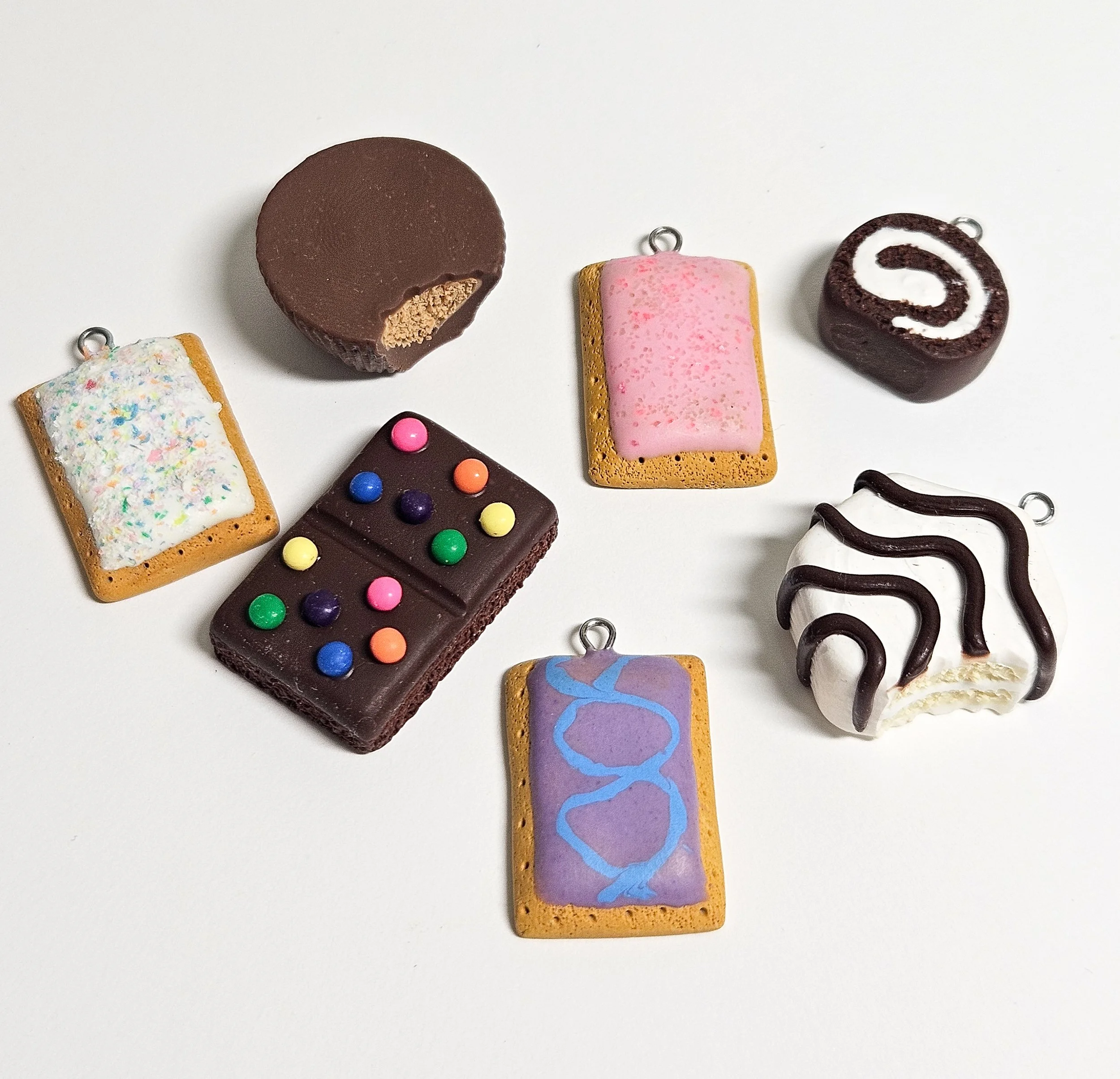 Nostalgic Snacks Charms