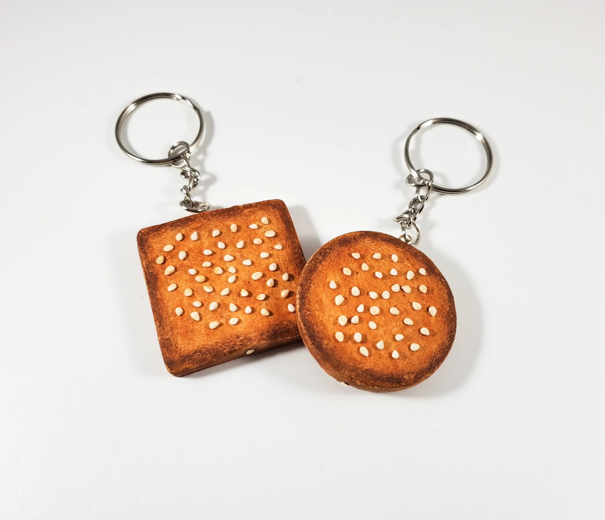 Quesadilla pan dulce keychain