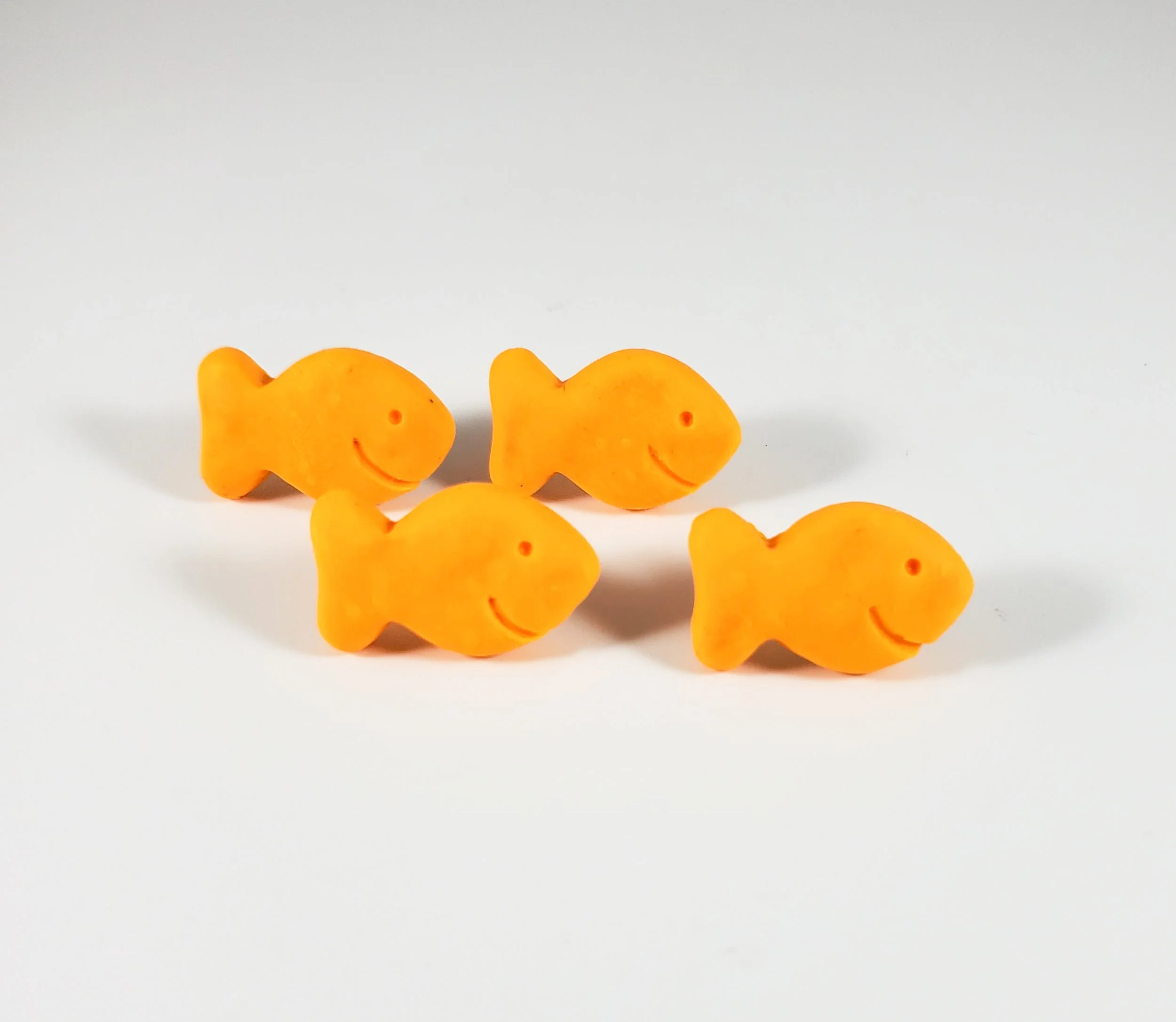 Goldfish cracker pin