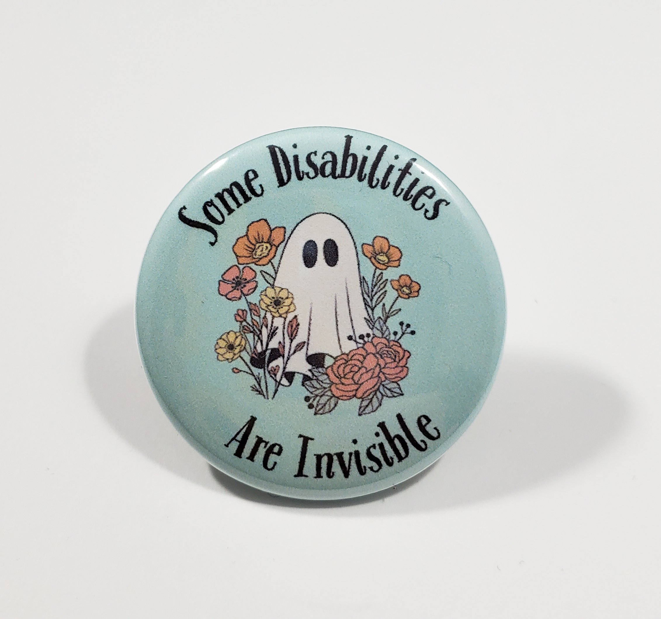 Some Disabilities Are Invisible Button Pin