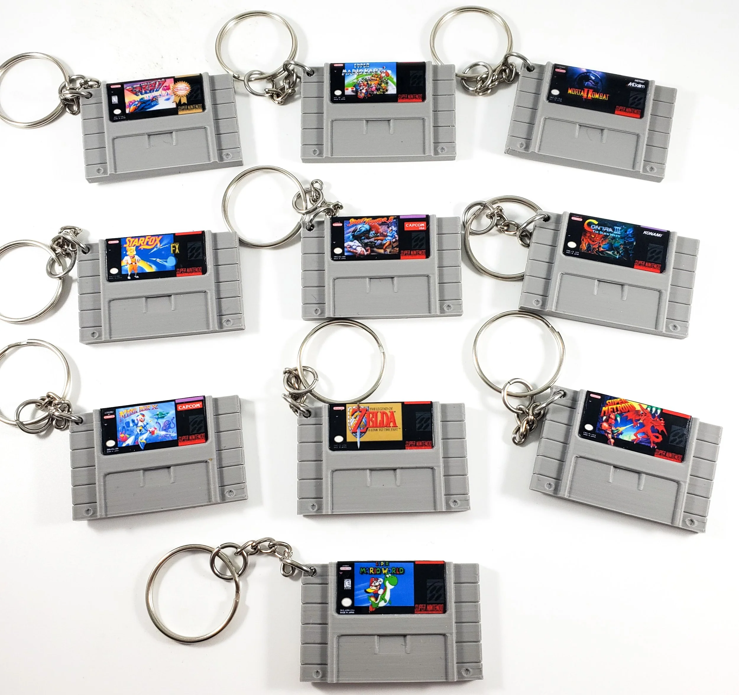 S N E S Inspired Keychains